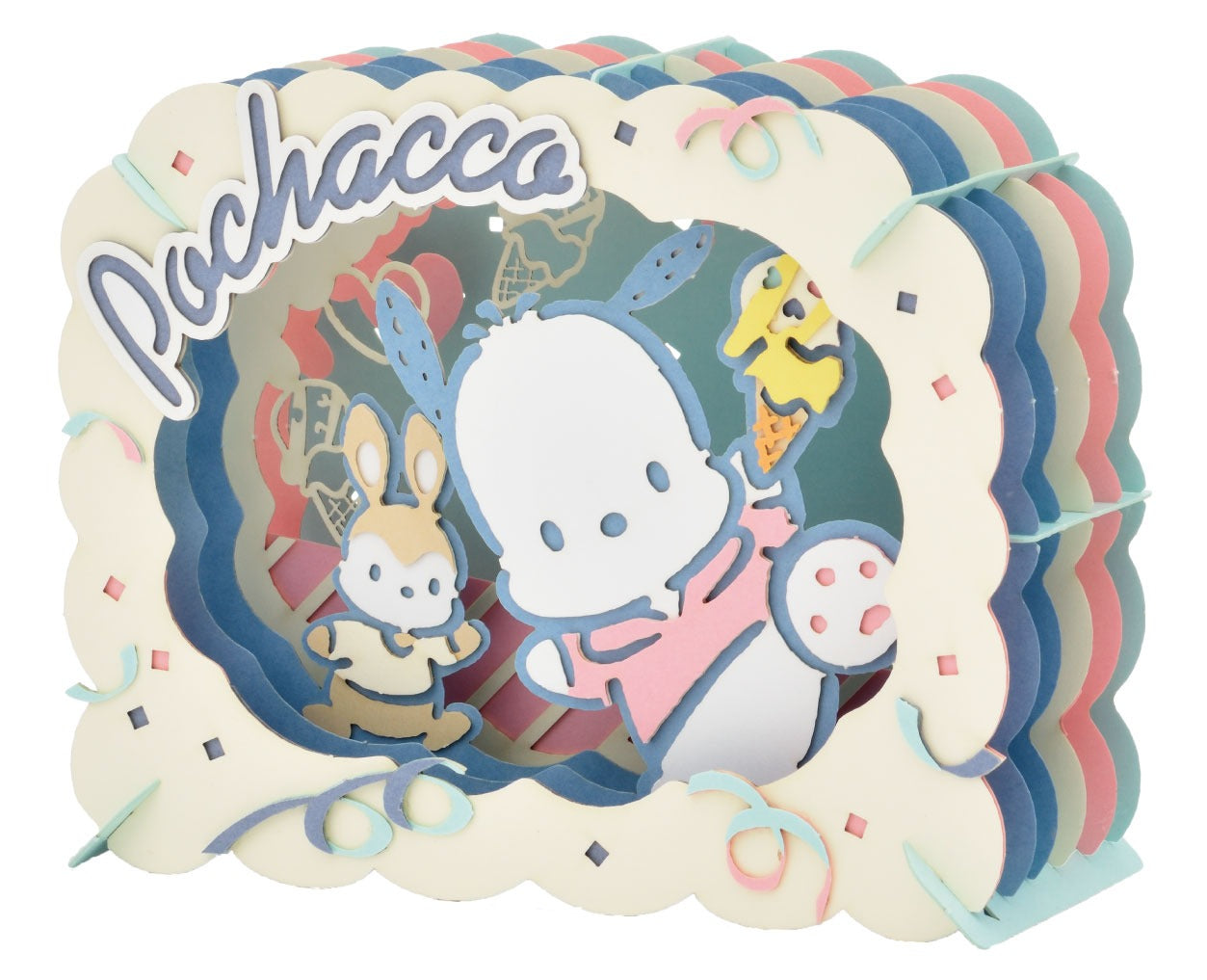 Pochacco So Much Fun! Ensky Paper Theater (PT-302X) - Image 2