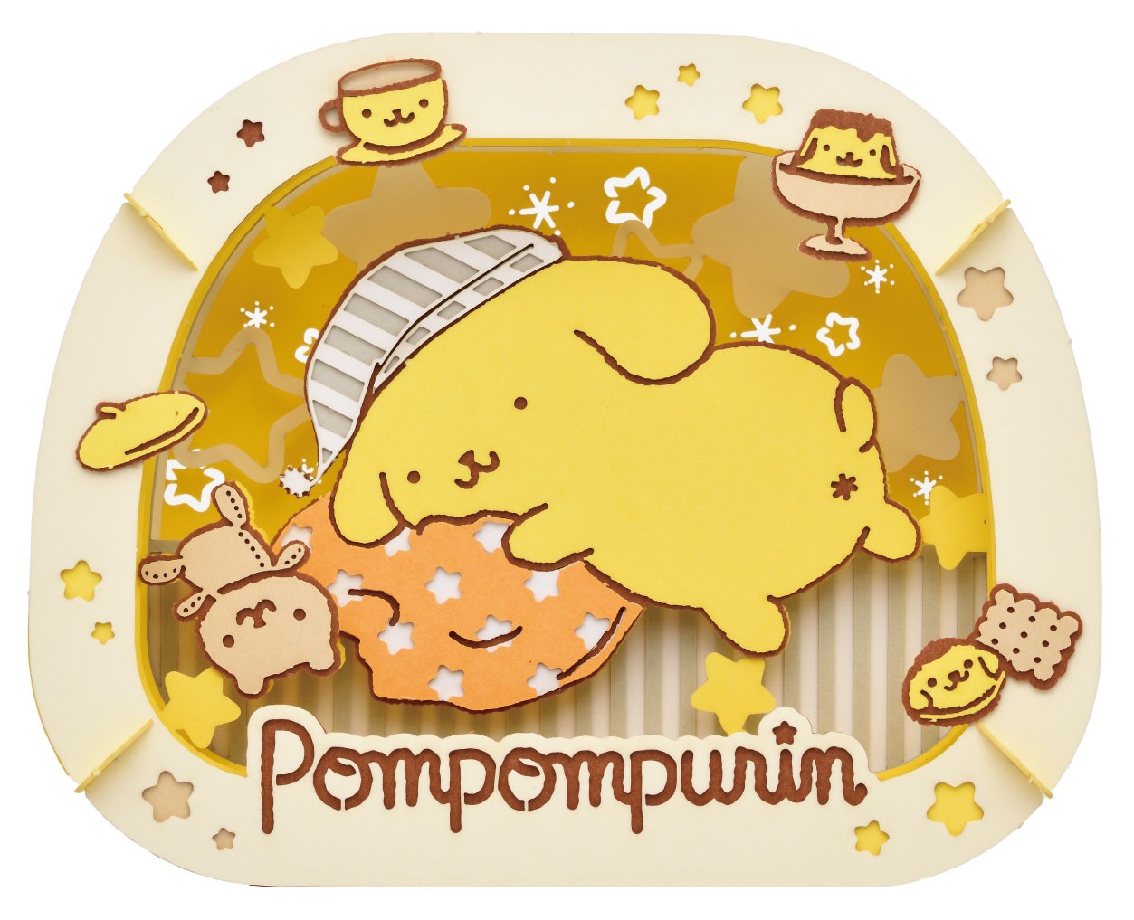 Pompompurin Nemunemu Purin Ensky Paper Theater (PT-304X) - Image 3