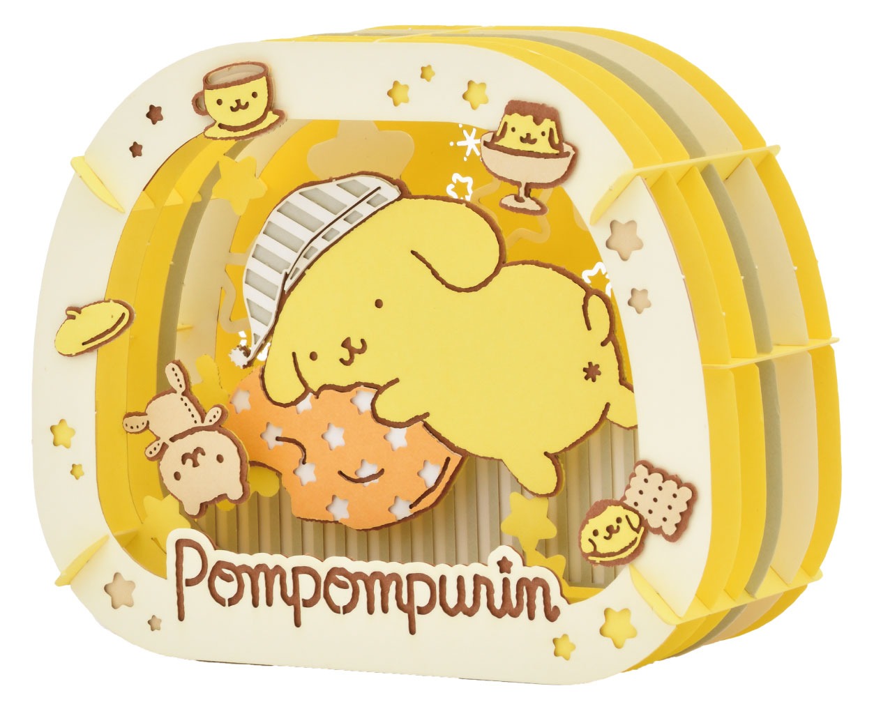Pompompurin Nemunemu Purin Ensky Paper Theater (PT-304X) - Image 2