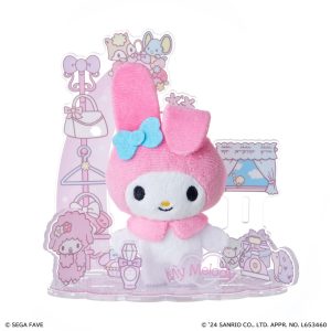 My Melody Mini Plush & Acrylic Stand Set (Nuikatsu Plushie Life Series)