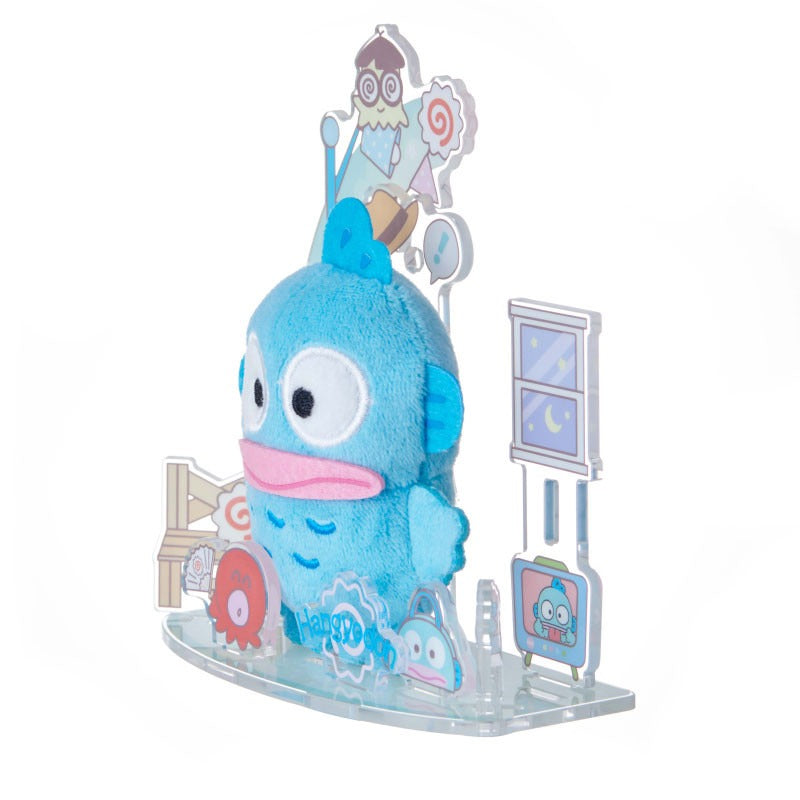 Hangyodon Mini Plush & Acrylic Stand Set (Nuikatsu Plushie Life Series) - Image 3