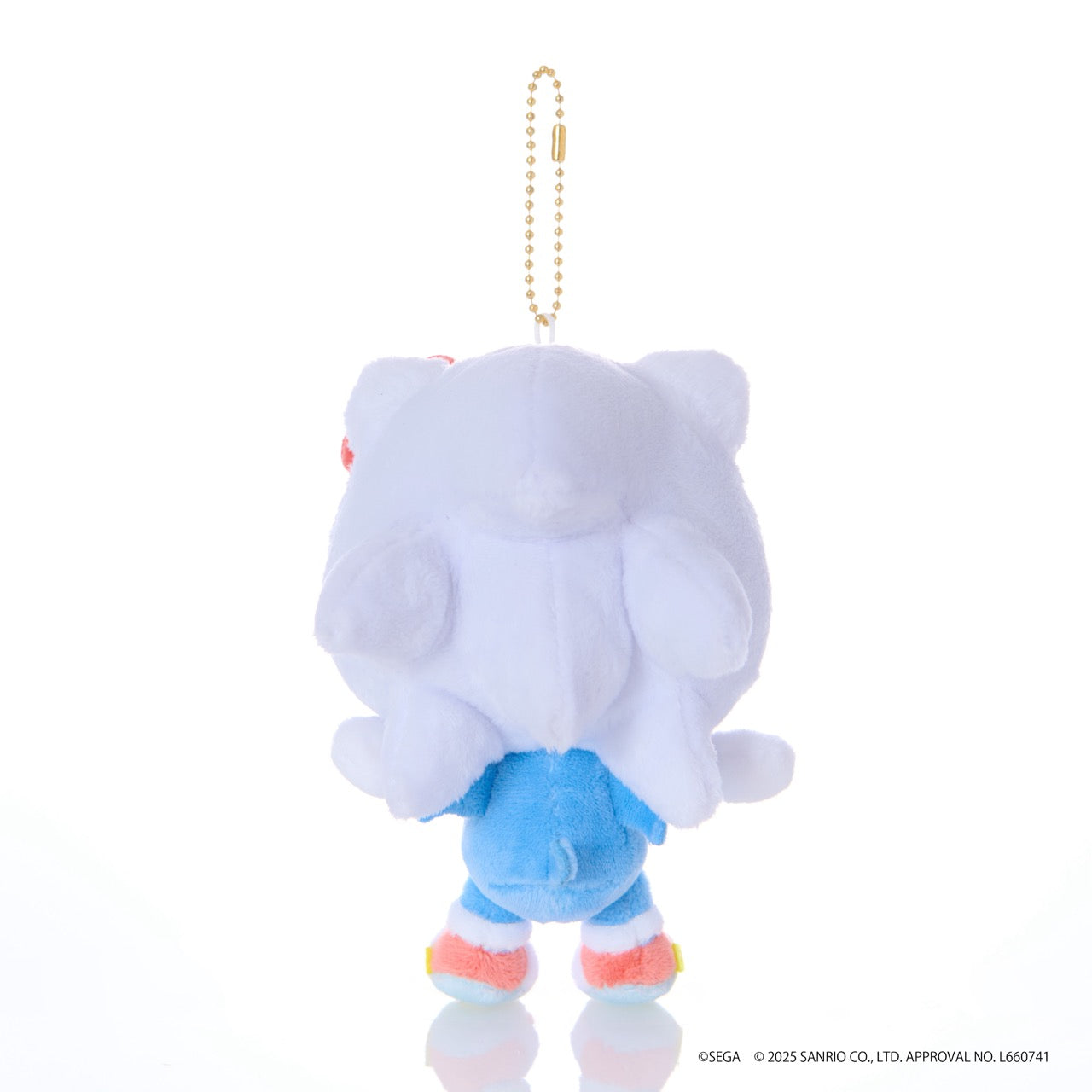 SONIC & FRIENDS x Hello Kitty and Friends Plush Mascot Keychain (Sonic x Hello Kitty) - Image 5