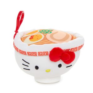 Hello Kitty Ramen Plush Mascot Clip