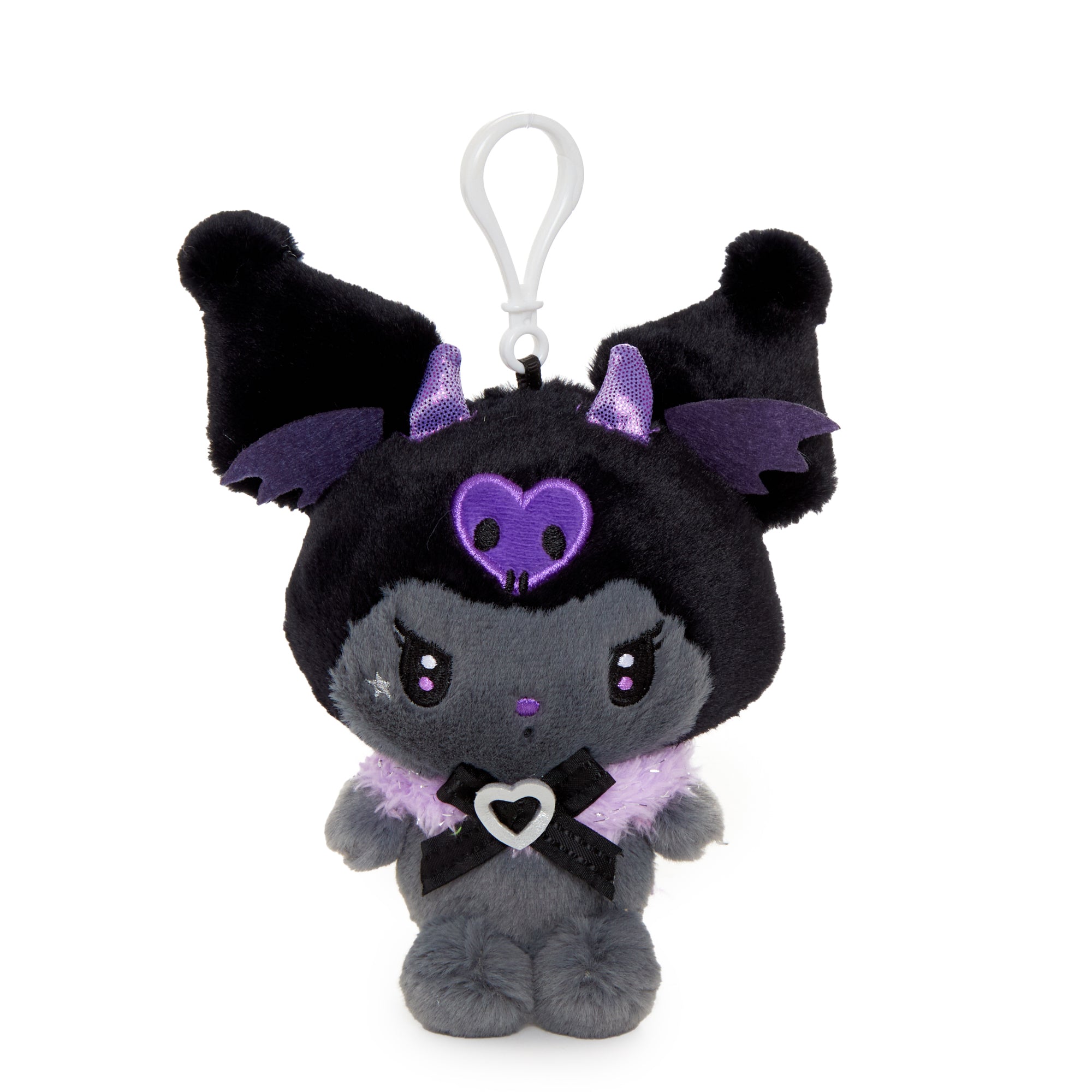 Kuromi Plush Mascot Clip (Lil' Devil)