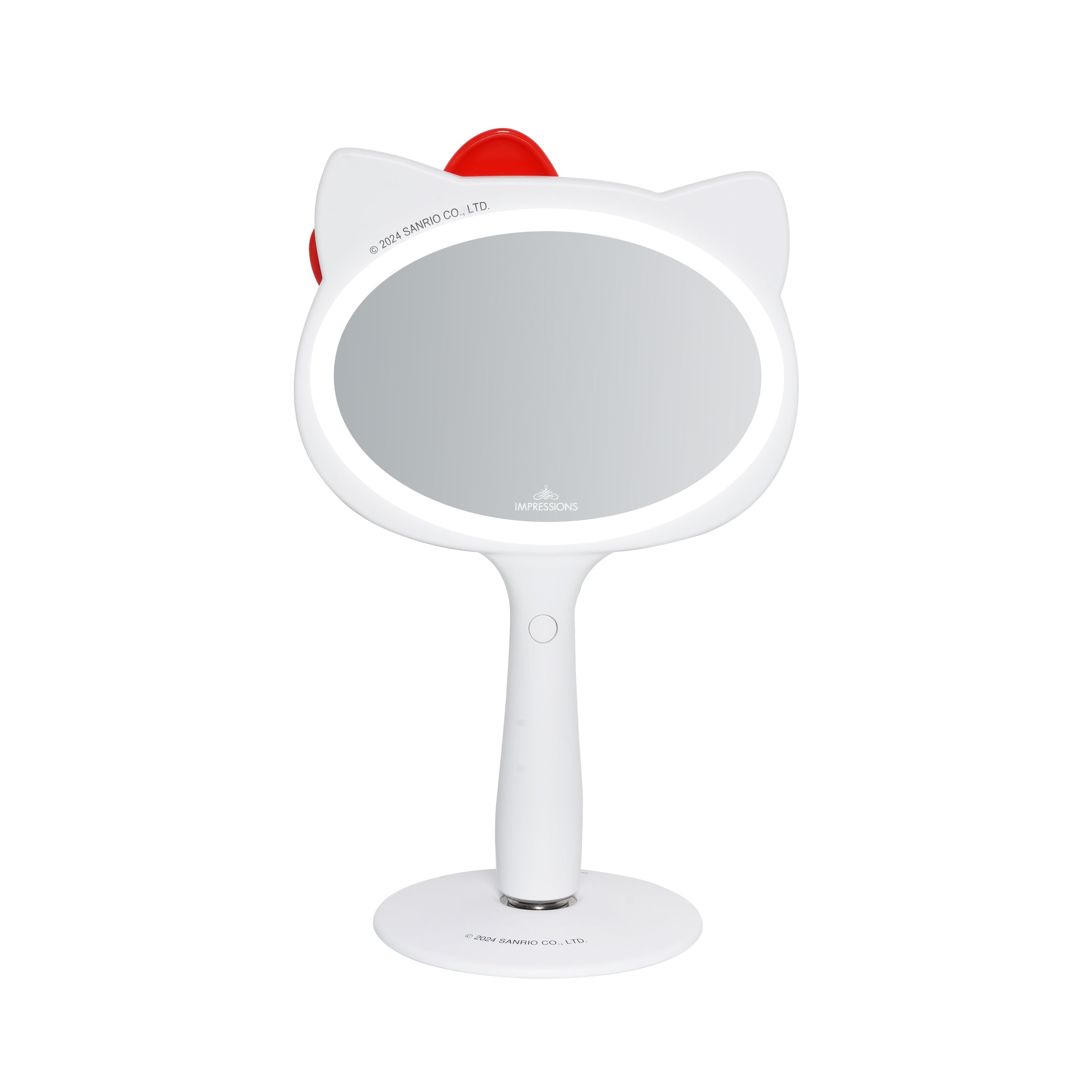 Hello Kitty x Impressions Vanity LED Handheld Mirror - Image 4