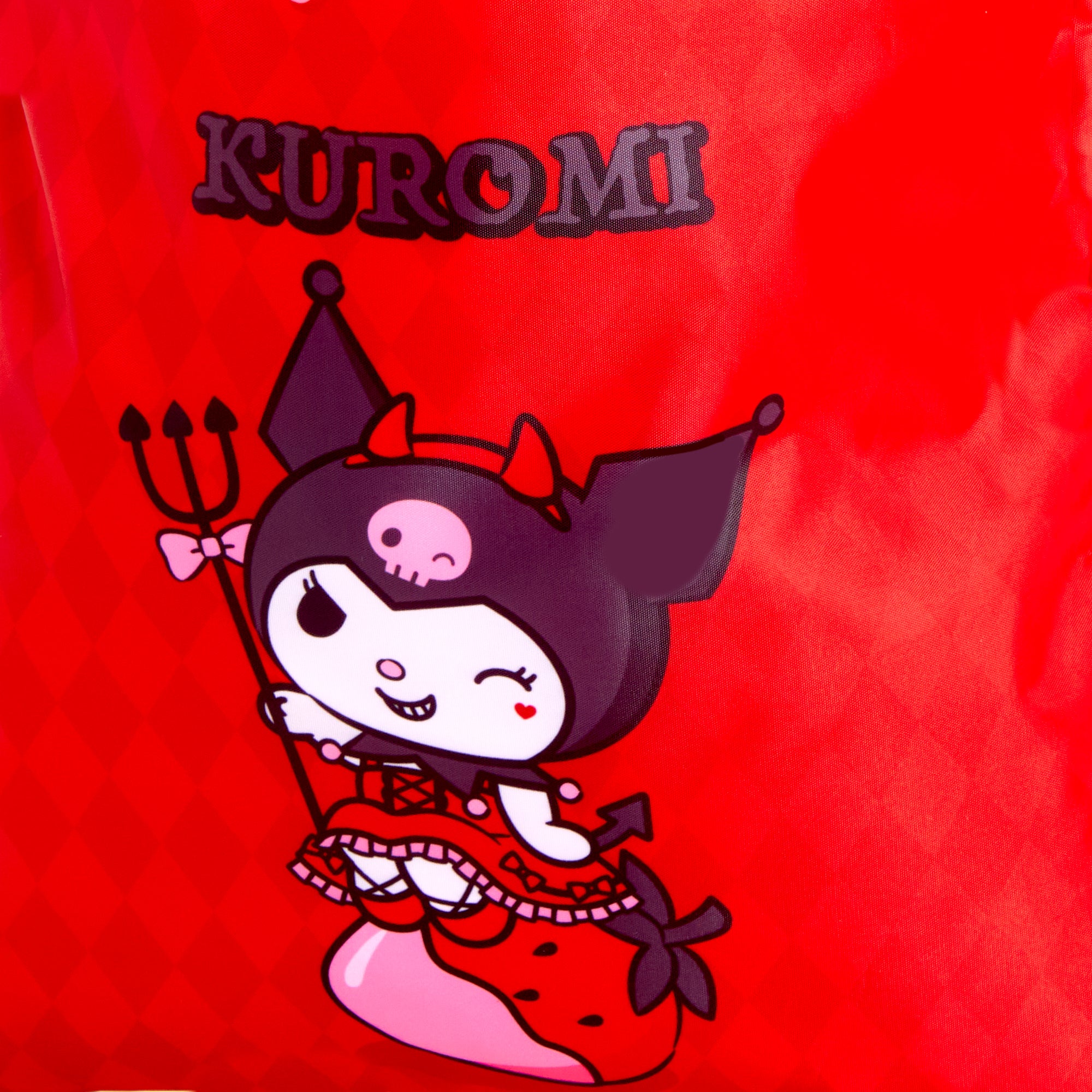 Kuromi Drawstring Backpack (Strawberry Treat Series) - Image 3