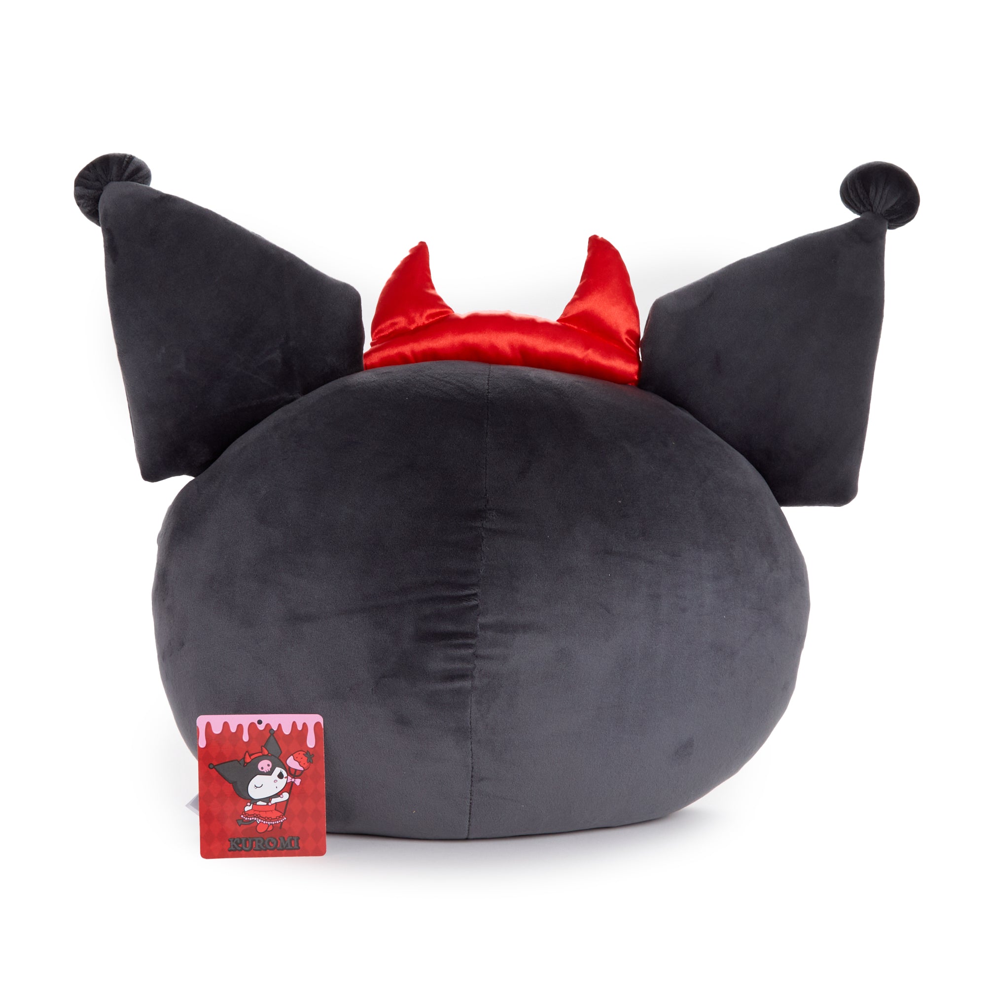 Kuromi Face Plush (Strawberry Treat Series) - Image 4