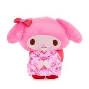 My Melody 10 Pink Standing Plush (Spring Kimono Series)