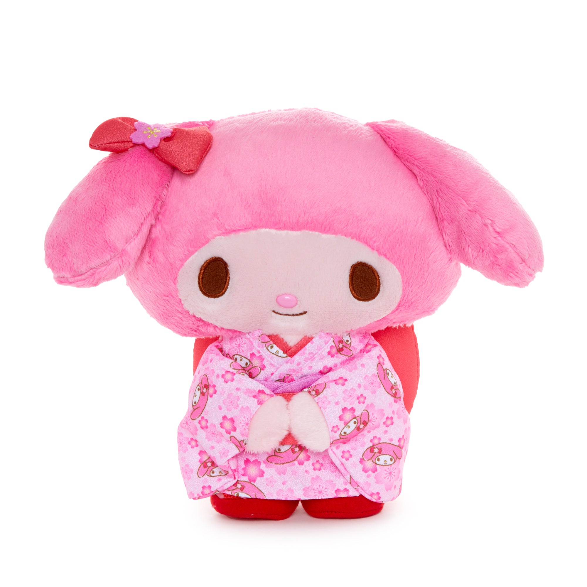 My Melody 10 Pink Standing Plush (Spring Kimono Series)