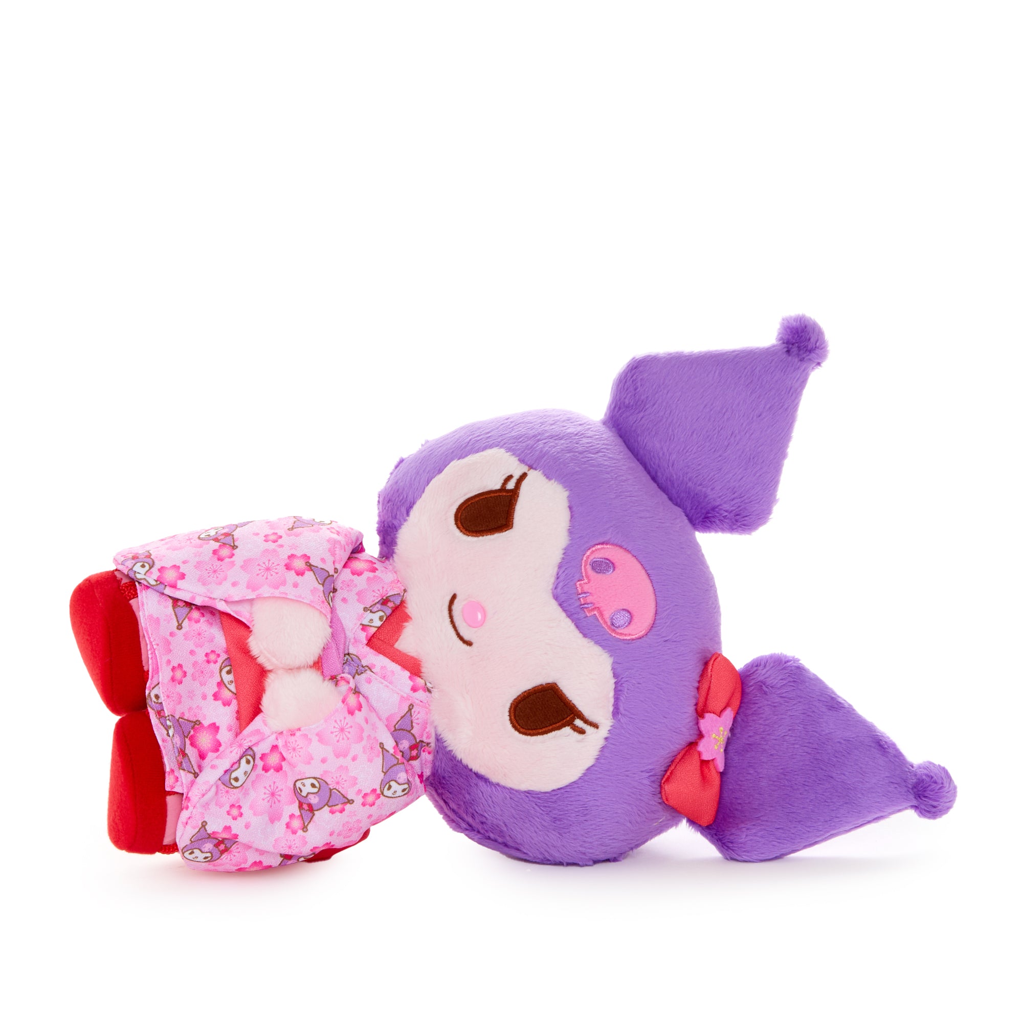 Kuromi 10 Pink Standing Plush (Spring Kimono Series) - Image 4