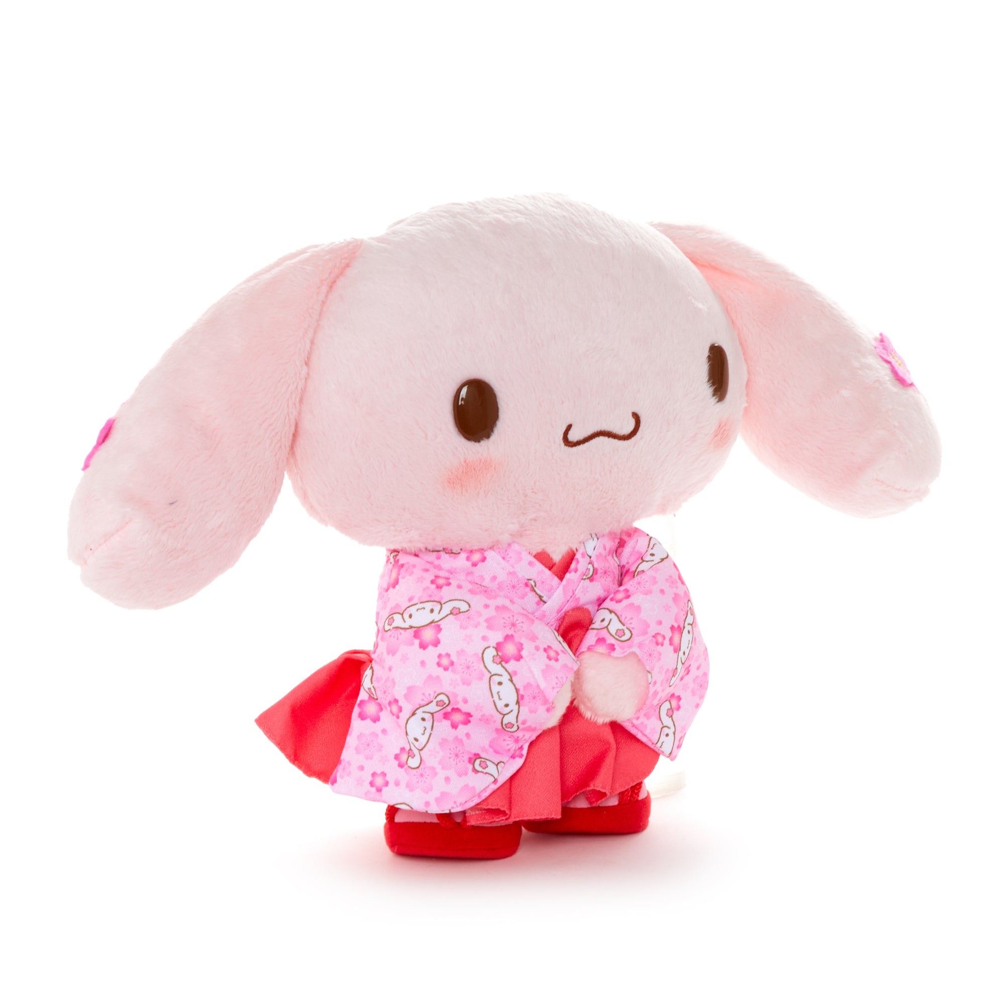 Cinnamoroll 10 Pink Standing Plush (Spring Kimono Series) - Image 3