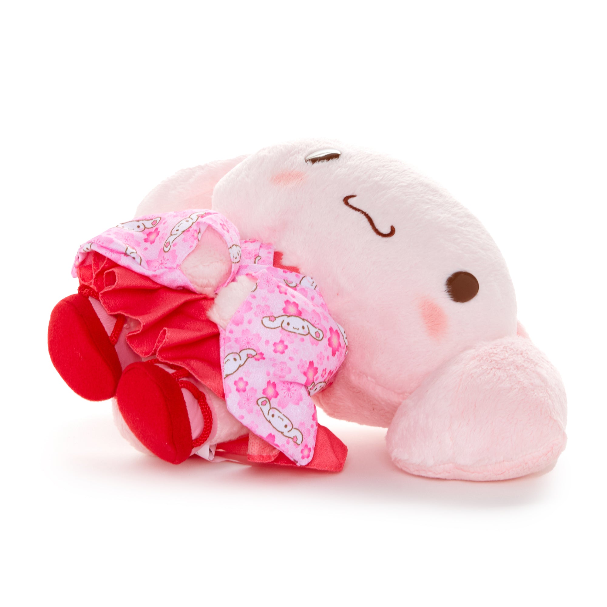 Cinnamoroll 10 Pink Standing Plush (Spring Kimono Series) - Image 4
