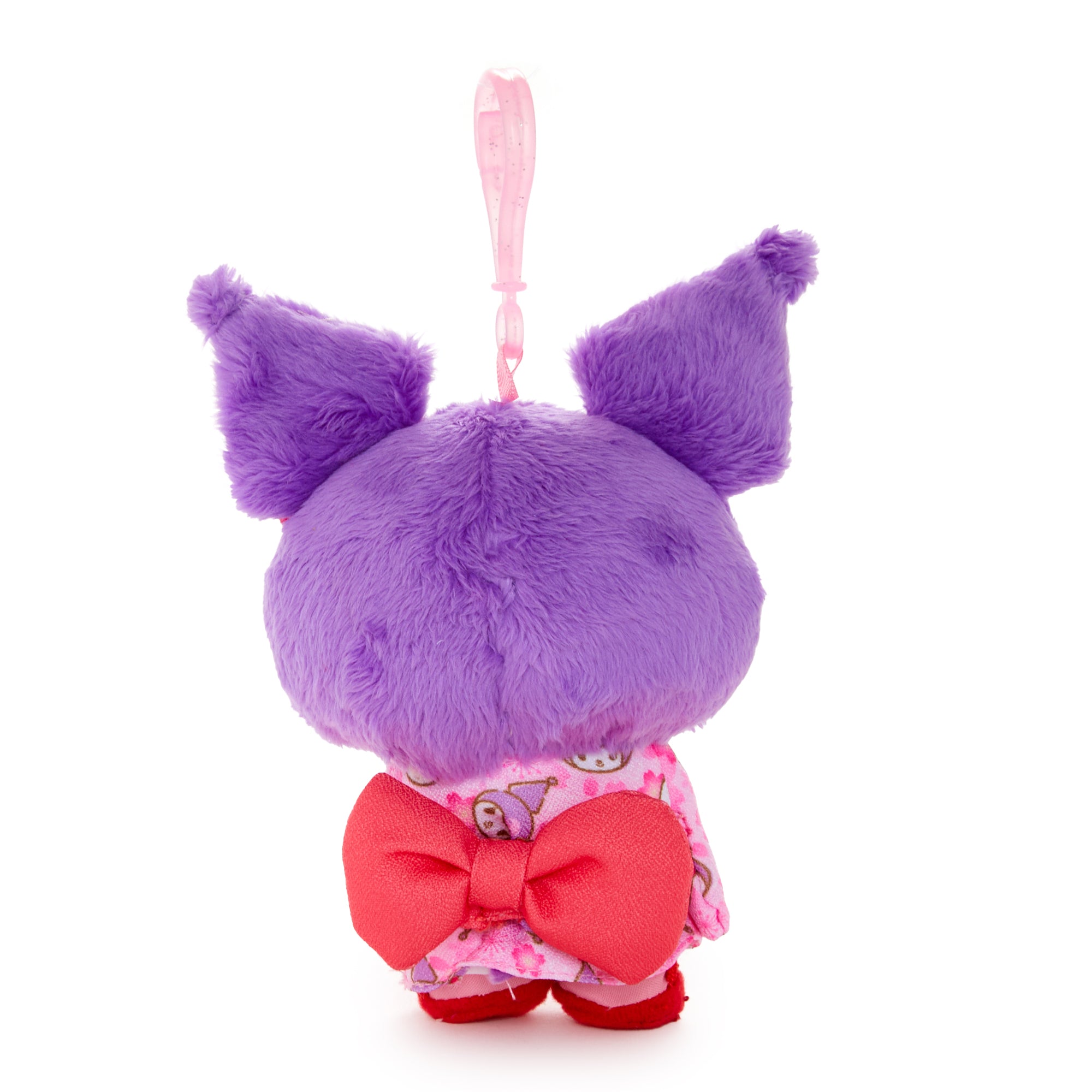 Kuromi Plush Mascot Clip (Spring Kimono Series) - Image 4