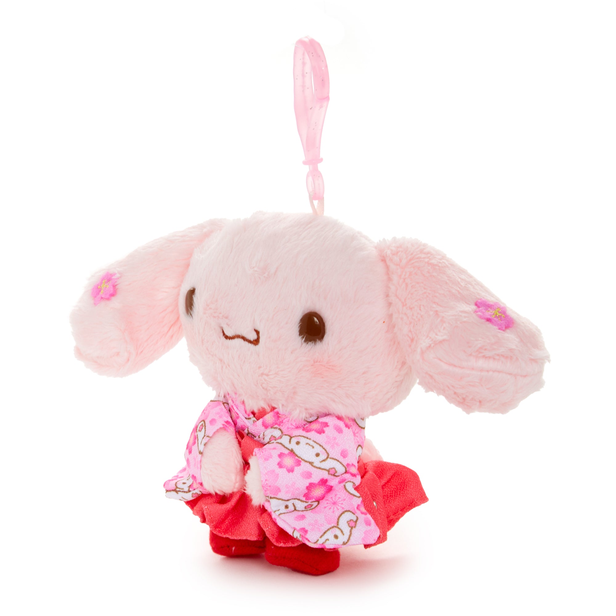 Cinnamoroll Plush Mascot Clip (Spring Kimono Series) - Image 2