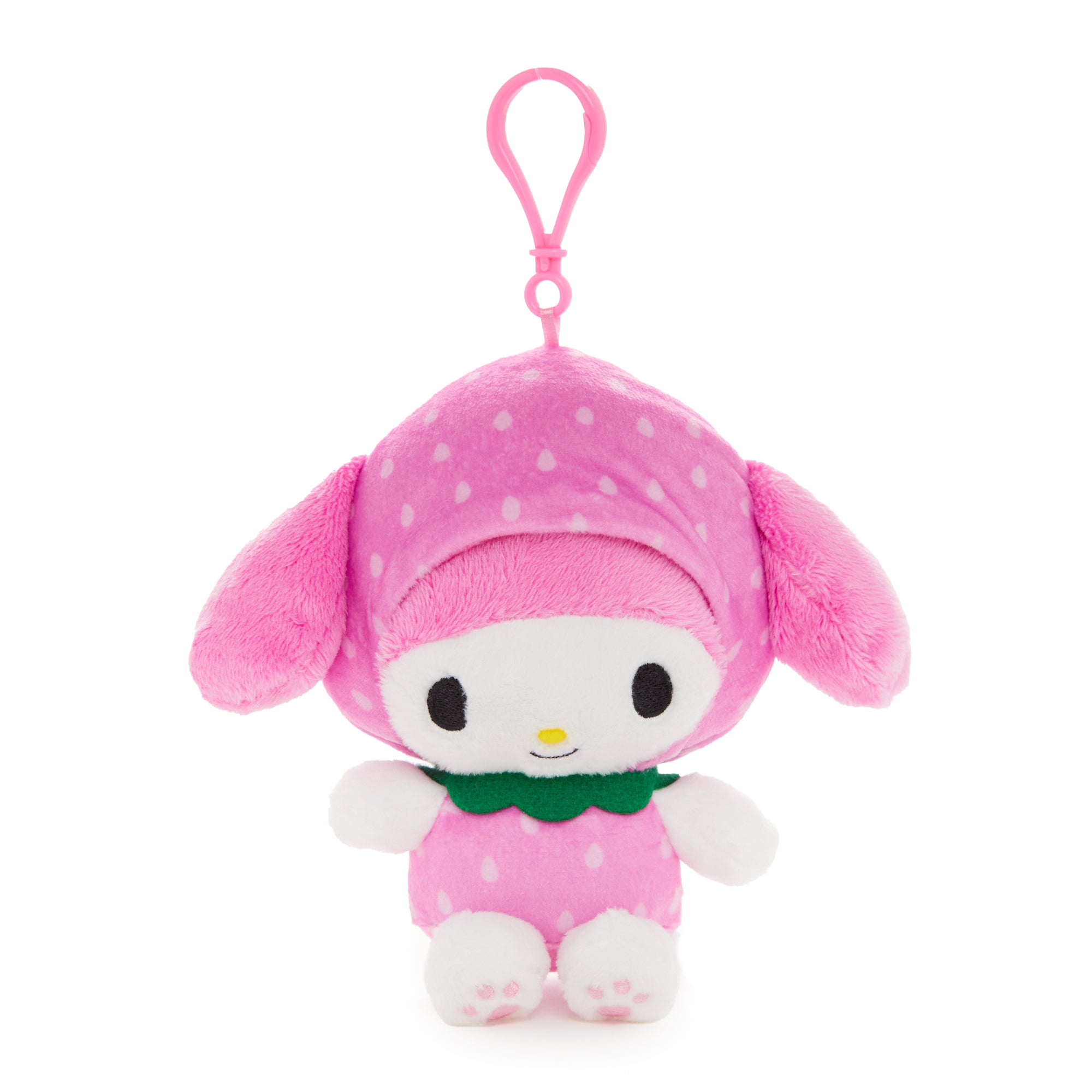 My Melody Strawberry Plush Mascot Clip (Fruit & Veggie Series)