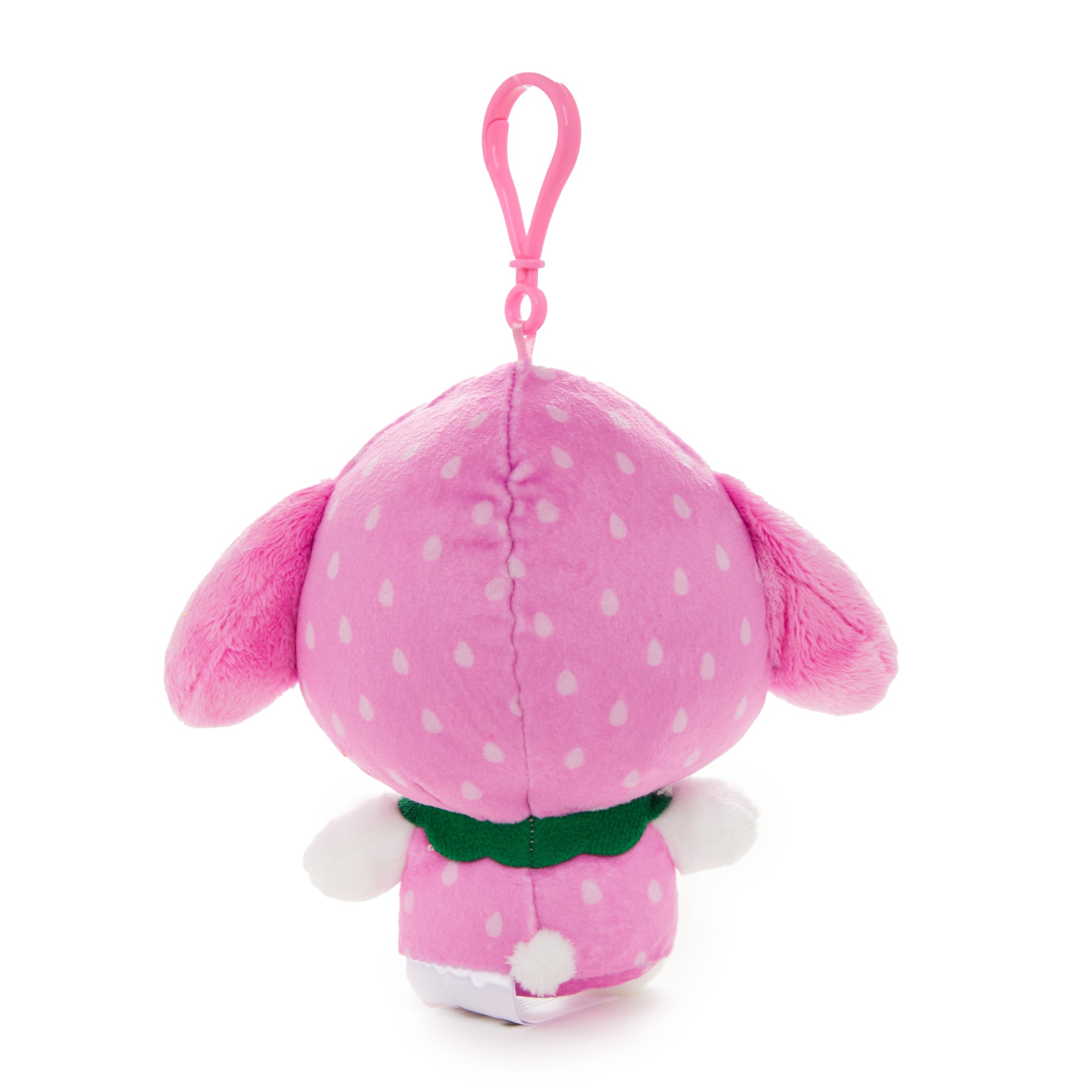 My Melody Strawberry Plush Mascot Clip (Fruit & Veggie Series) - Image 4