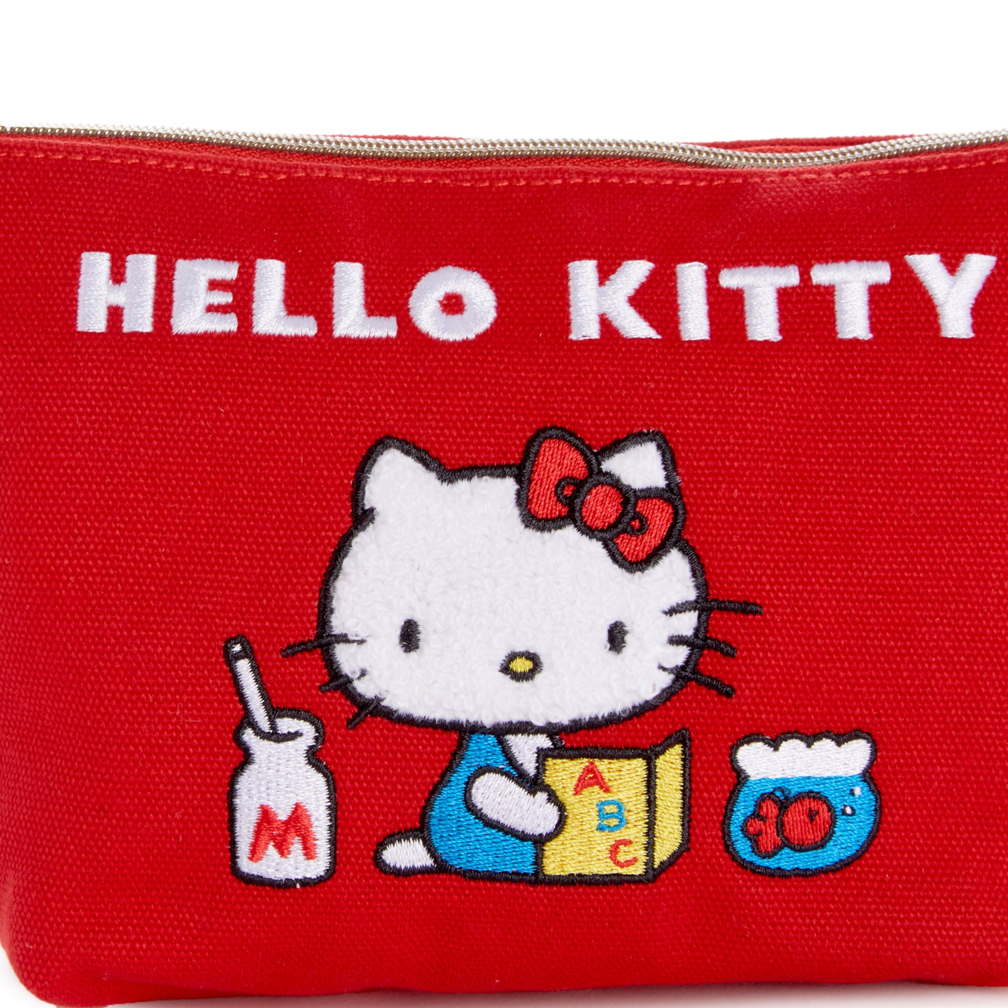 Hello Kitty Zipper Pouch (Red Classic Series) - Image 6