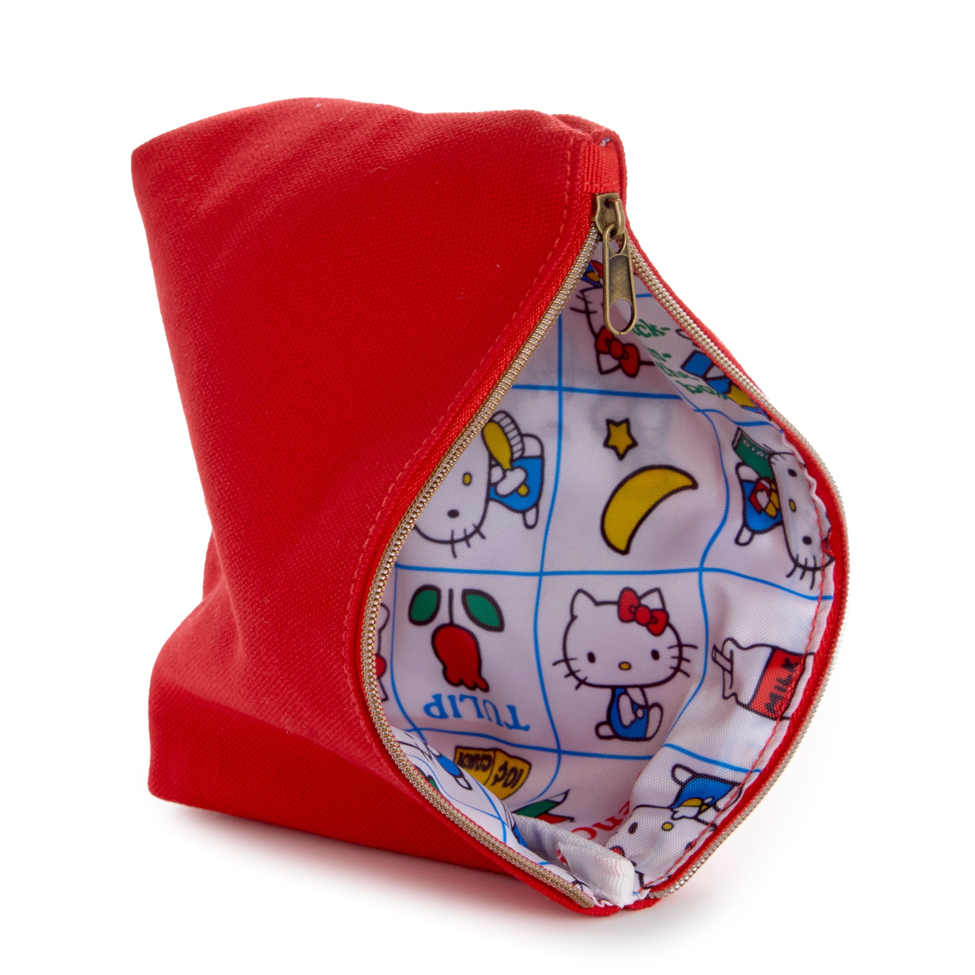 Hello Kitty Zipper Pouch (Red Classic Series) - Image 4