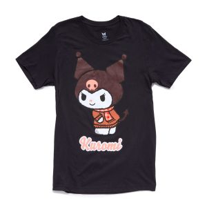 Kuromi Adult Cozy Tee (Black)