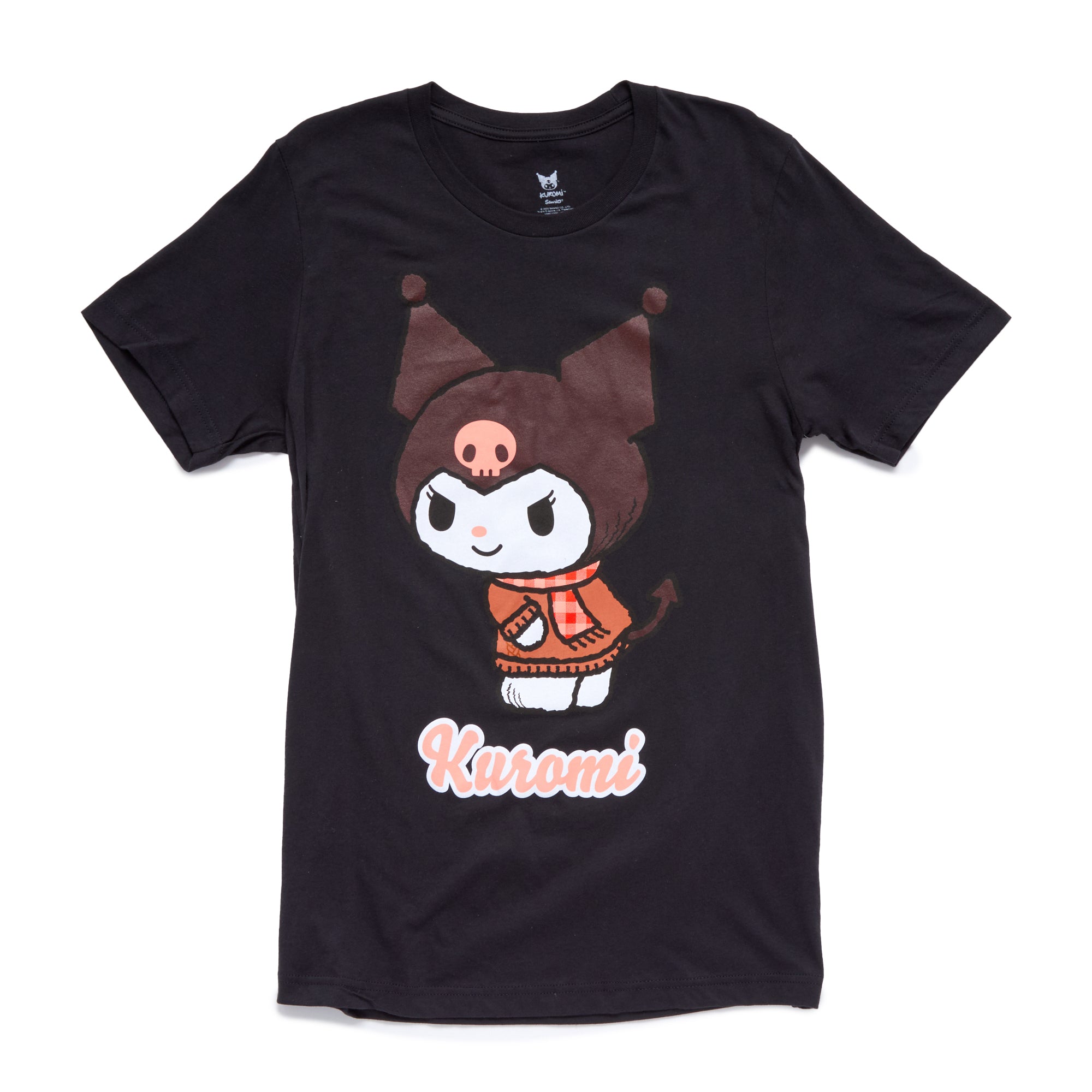 Kuromi Adult Cozy Tee (Black)