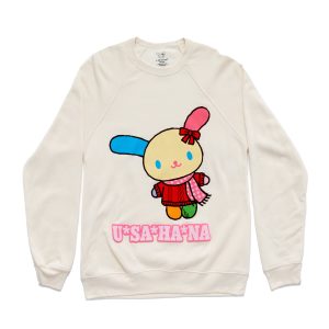 U*SA*HA*NA Adult Cozy Crewneck (Ivory)