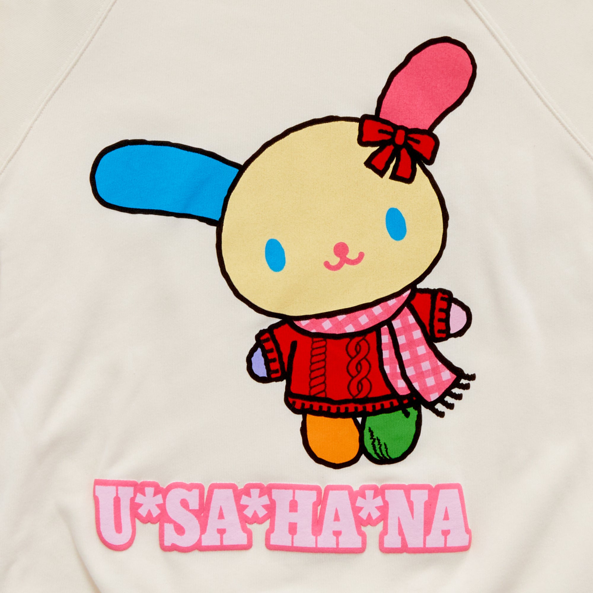 U*SA*HA*NA Adult Cozy Crewneck (Ivory) - Image 2