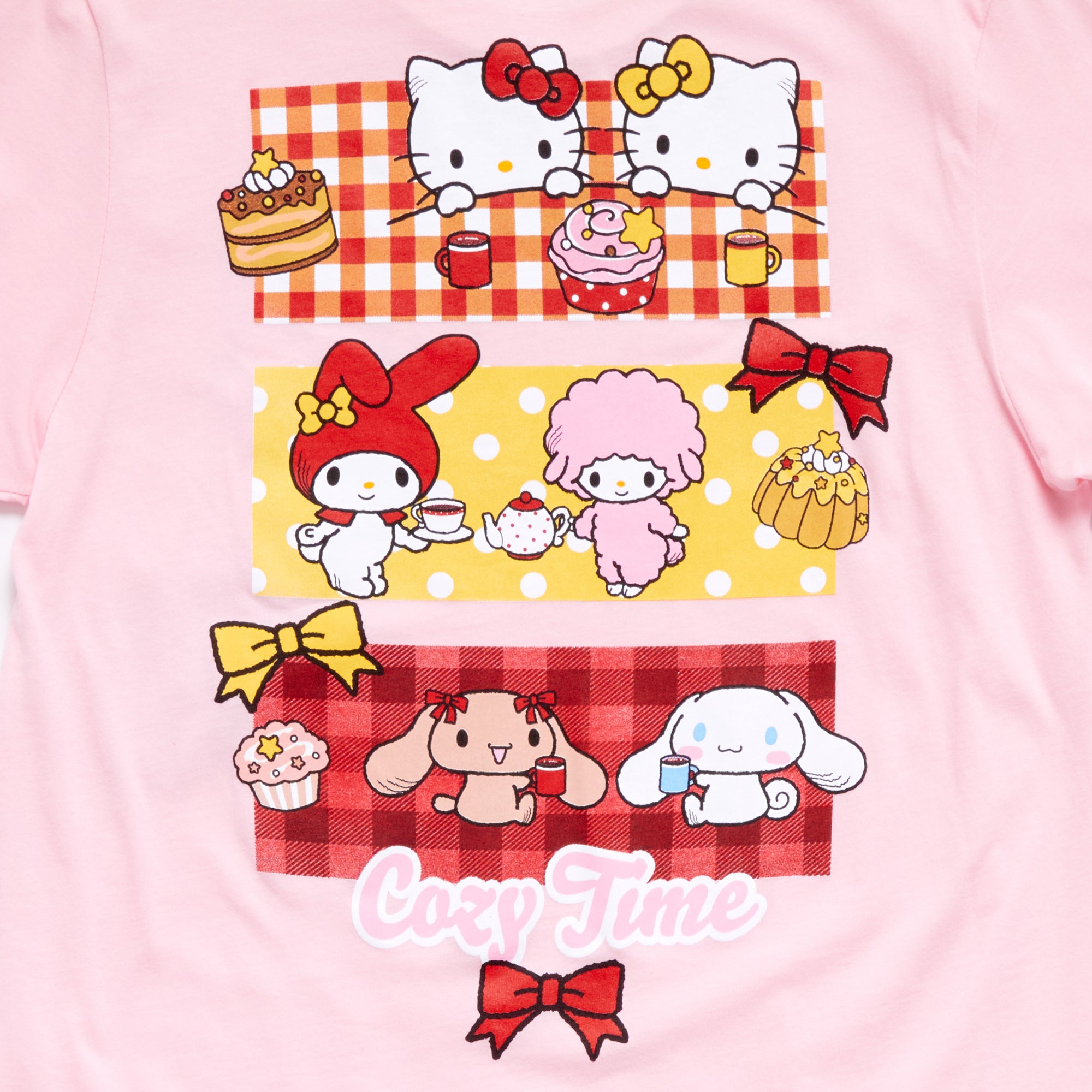 My Melody Adult Cozy Time Tee (Pink) - Image 3