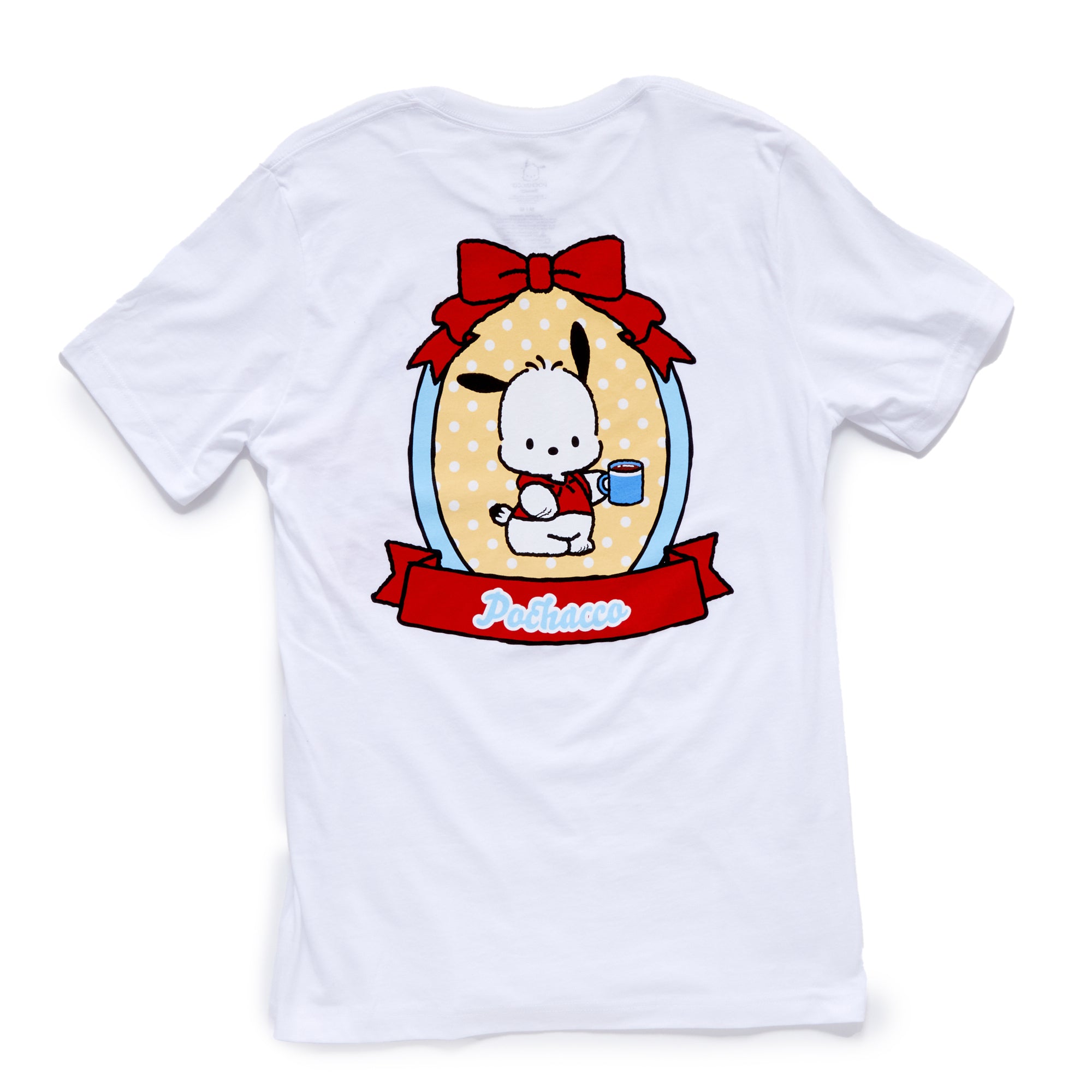 Pochacco & Pi-Chan Adult Tee (White) - Image 2
