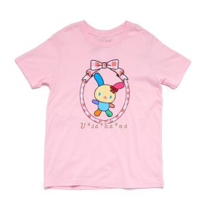 U*SA*HA*NA Big Kids Bow Frame Tee (Pink)