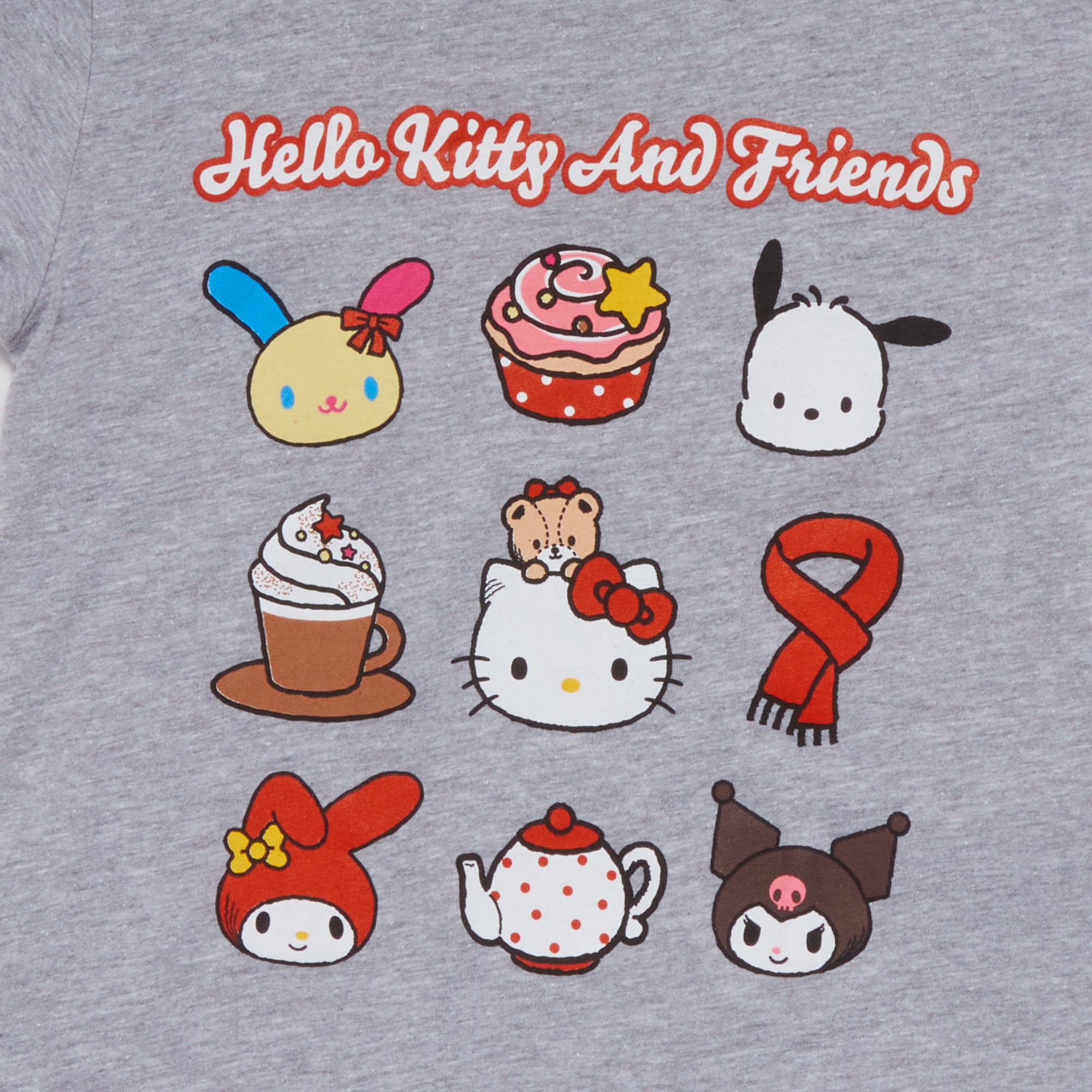 Hello Kitty and Friends Toddler Cozy Grid Tee (Heather) - Image 2