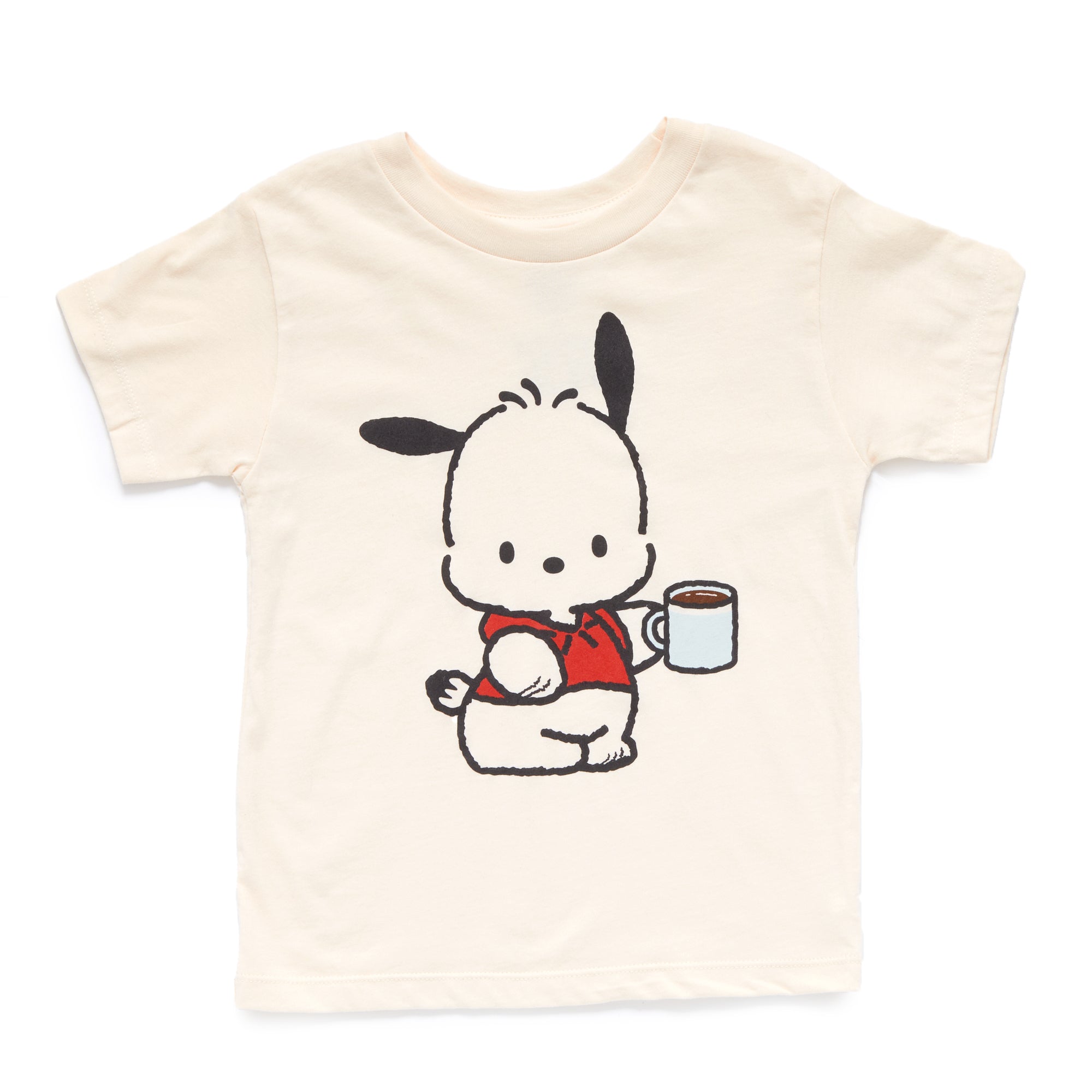 Pochacco Toddler Mug Tee (Ivory)