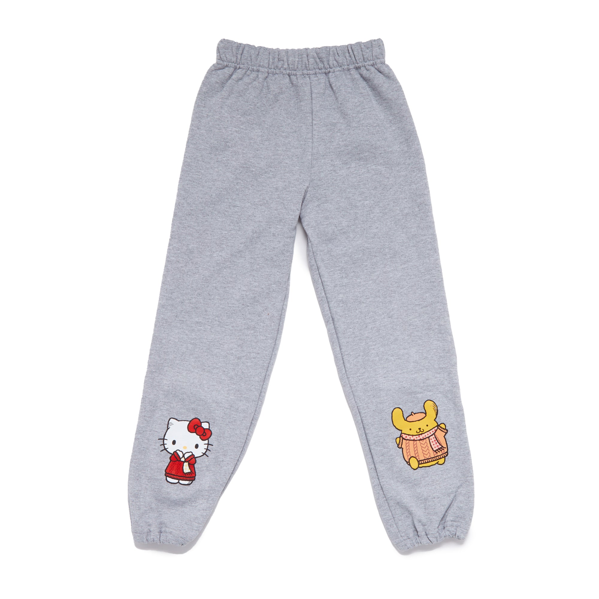 Hello Kitty and Friends Big Kids Cozy Fleece Loungewear Set (Heather) - Image 5