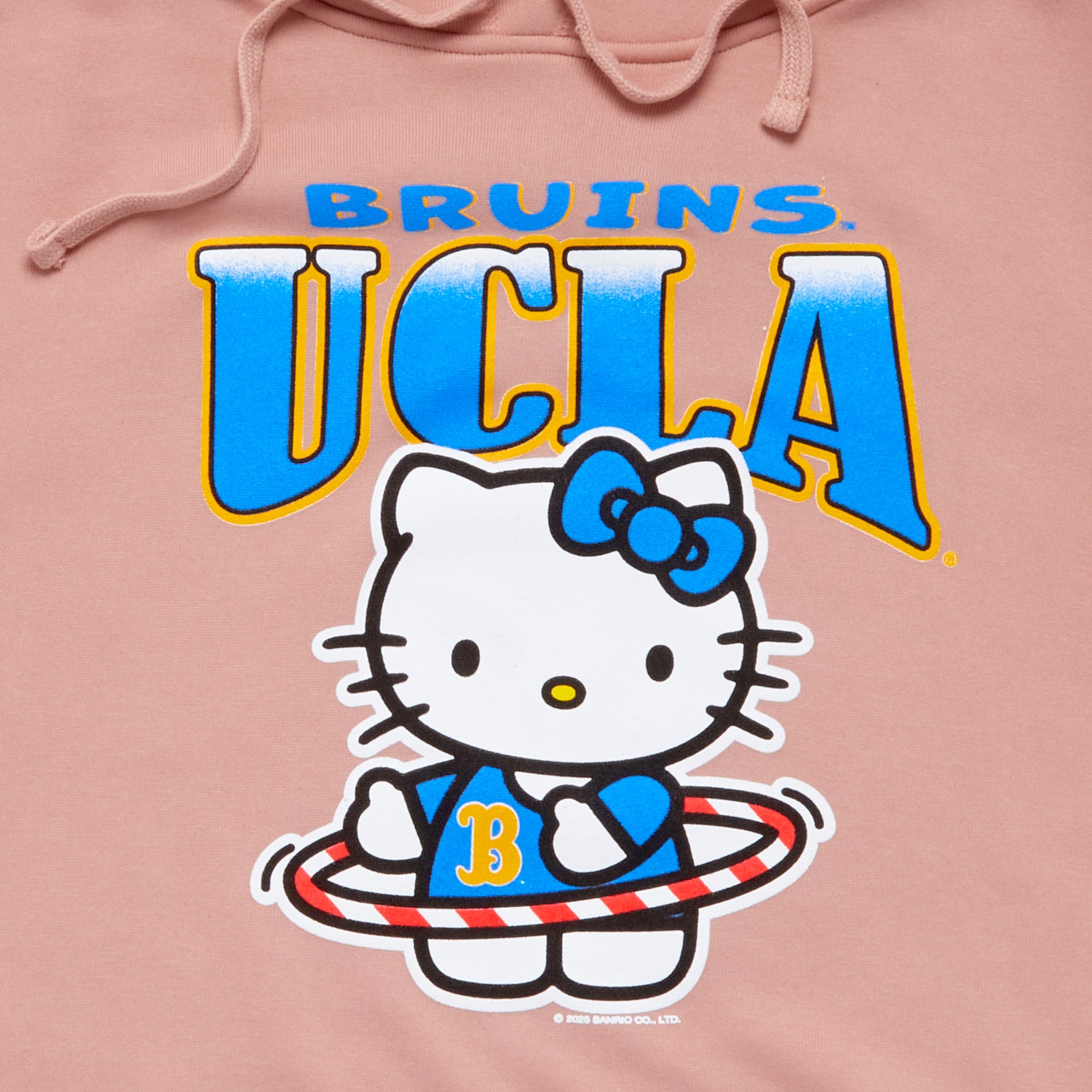 Hello Kitty x UCLA Bruins Hula Hoops Hoodie (Dusty Pink) - Image 2