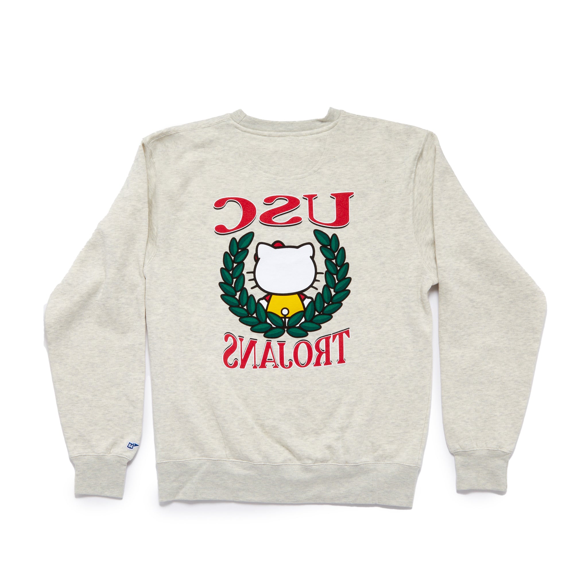 Hello Kitty x USC Trojans Two Ways Sweatshirt (Oatmeal) - Image 2