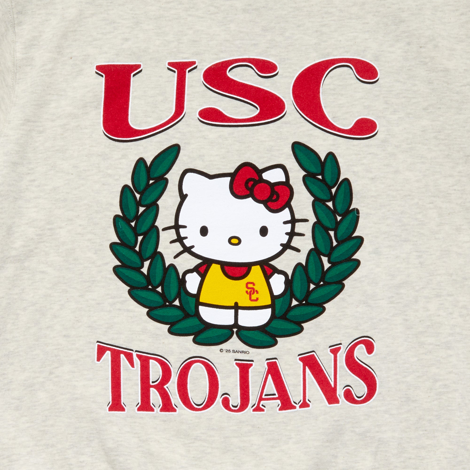 Hello Kitty x USC Trojans Two Ways Sweatshirt (Oatmeal) - Image 3