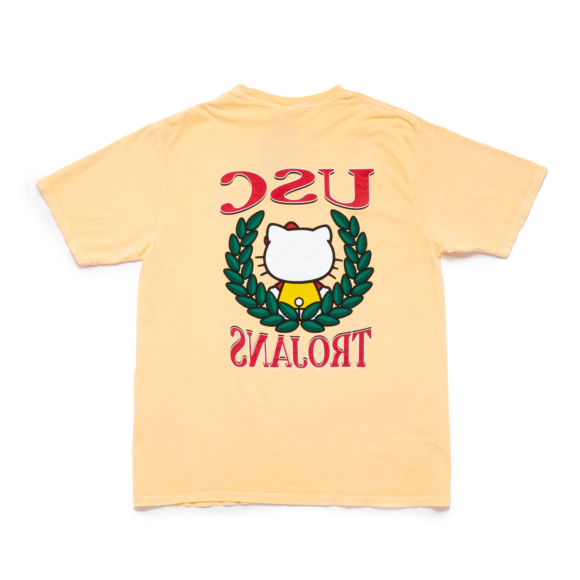 Hello Kitty x USC Trojans Two Ways Tee (Butter) - Image 2