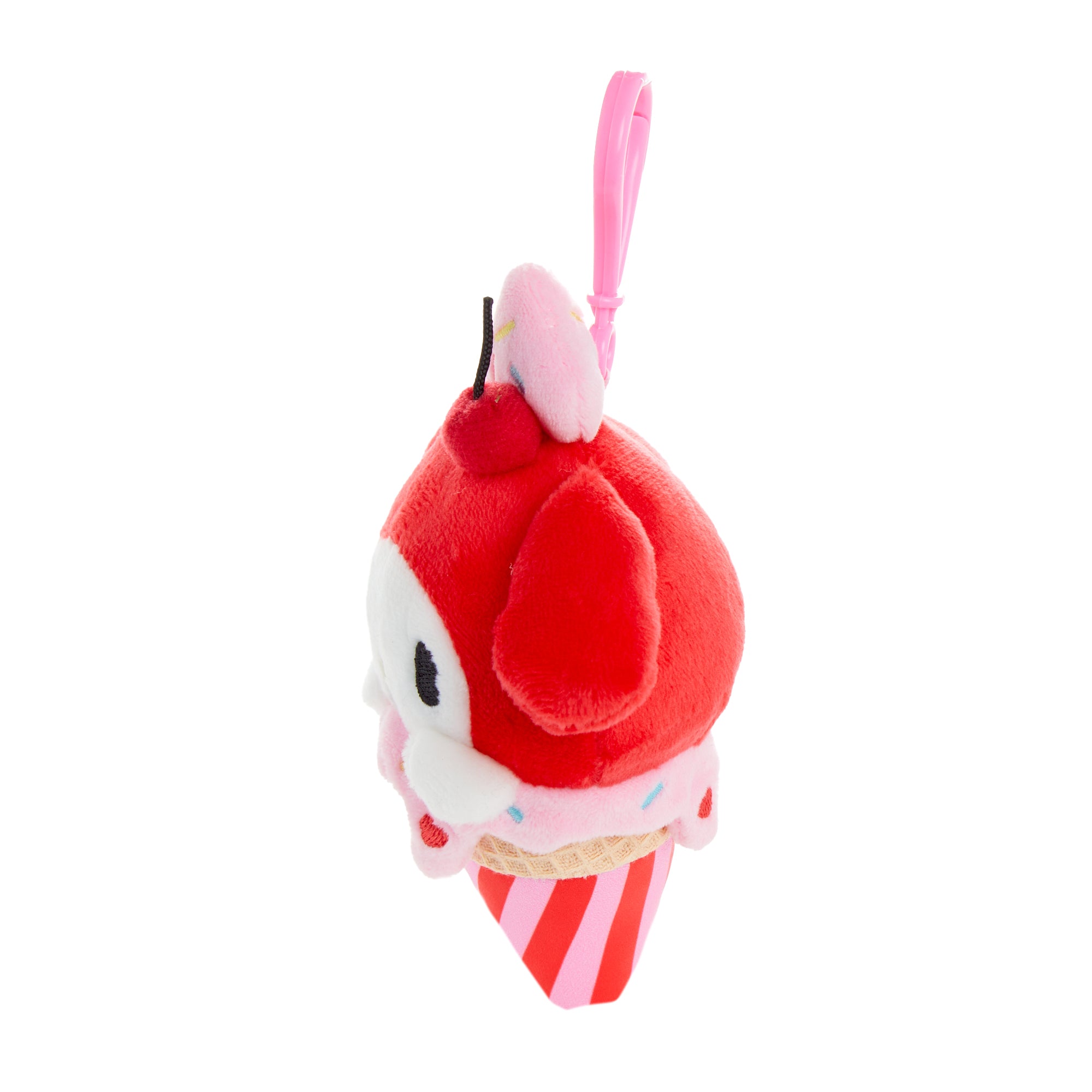 My Melody Plush Mascot Clip (Ice Cream Treat Series) - Image 3