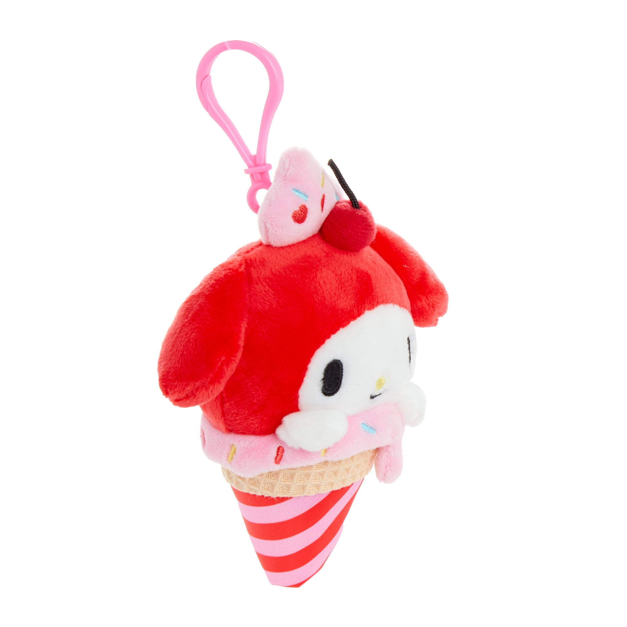 My Melody Plush Mascot Clip (Ice Cream Treat Series) - Image 2