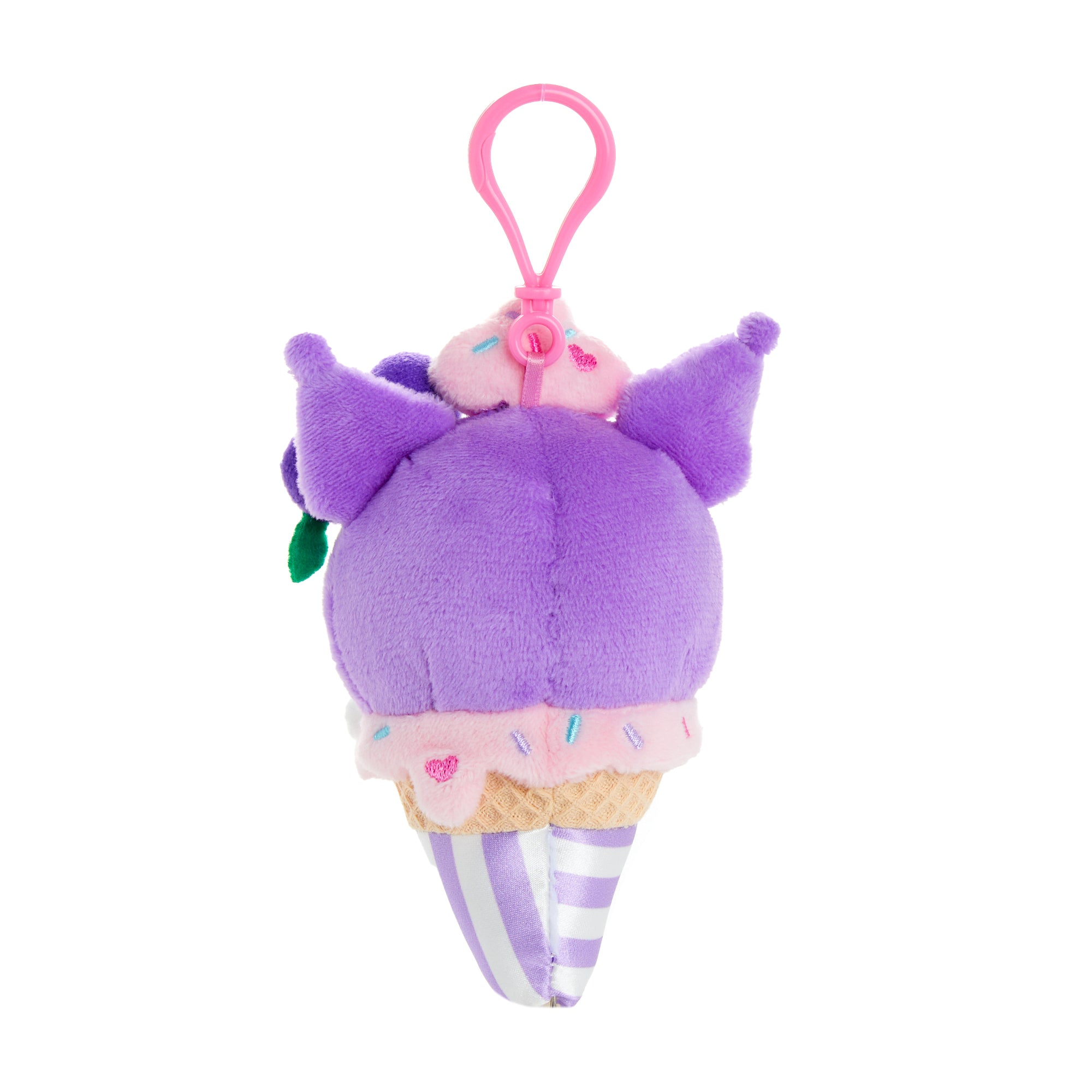 Kuromi Plush Mascot Clip (Ice Cream Treat Series) - Image 4