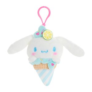 Cinnamoroll Plush Mascot Clip (Ice Cream Treat Series)