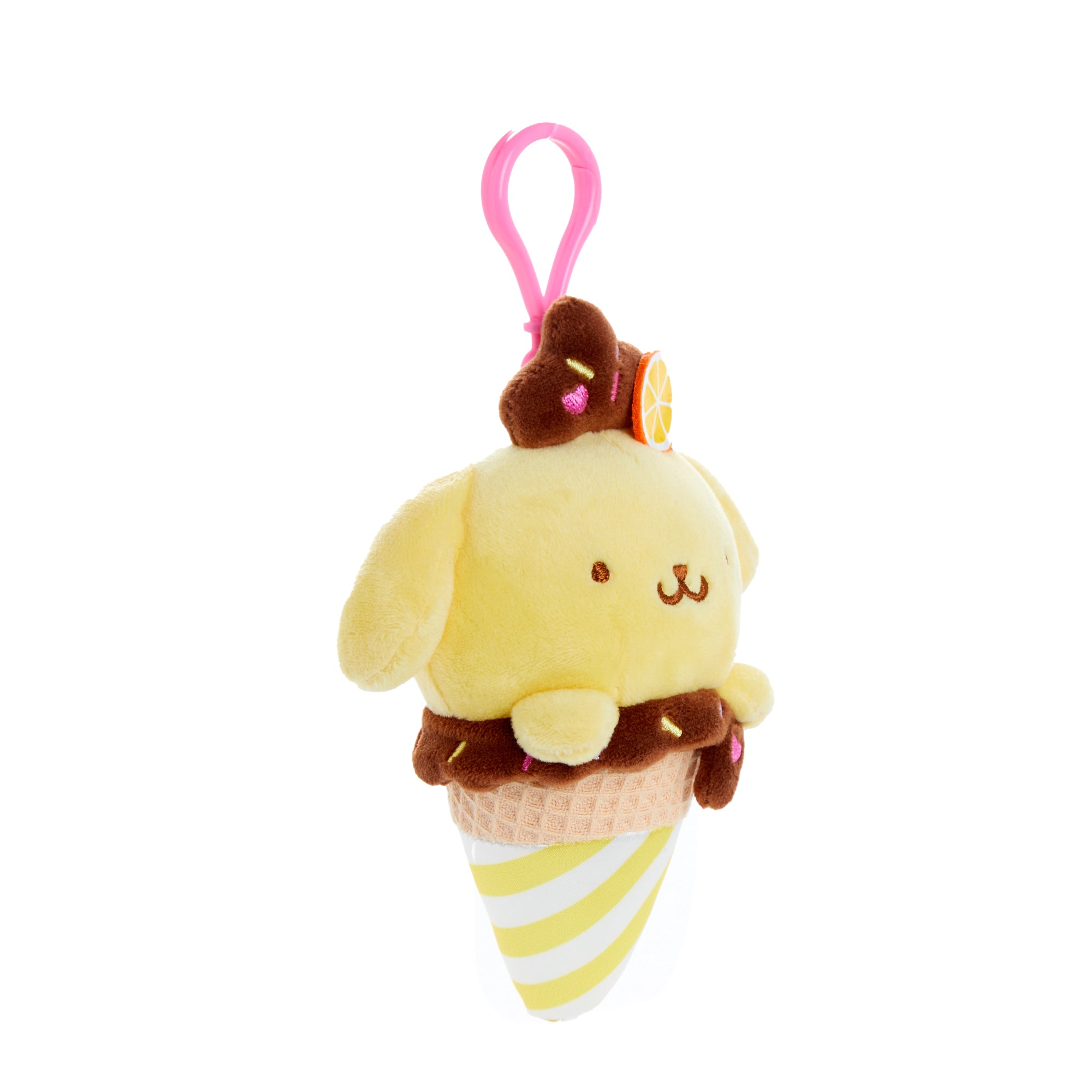 Pompompurin Plush Mascot Clip (Ice Cream Treat Series) - Image 2