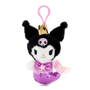 Kuromi Plush Mascot Clip (Mermaid Shimmer Series)