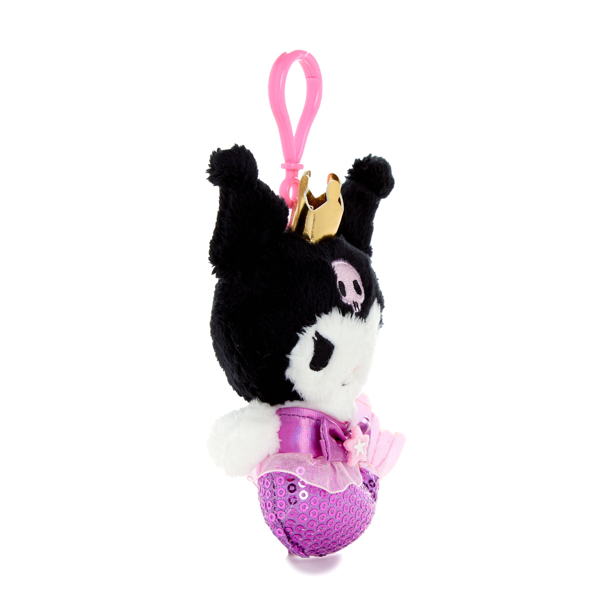 Kuromi Plush Mascot Clip (Mermaid Shimmer Series) - Image 2