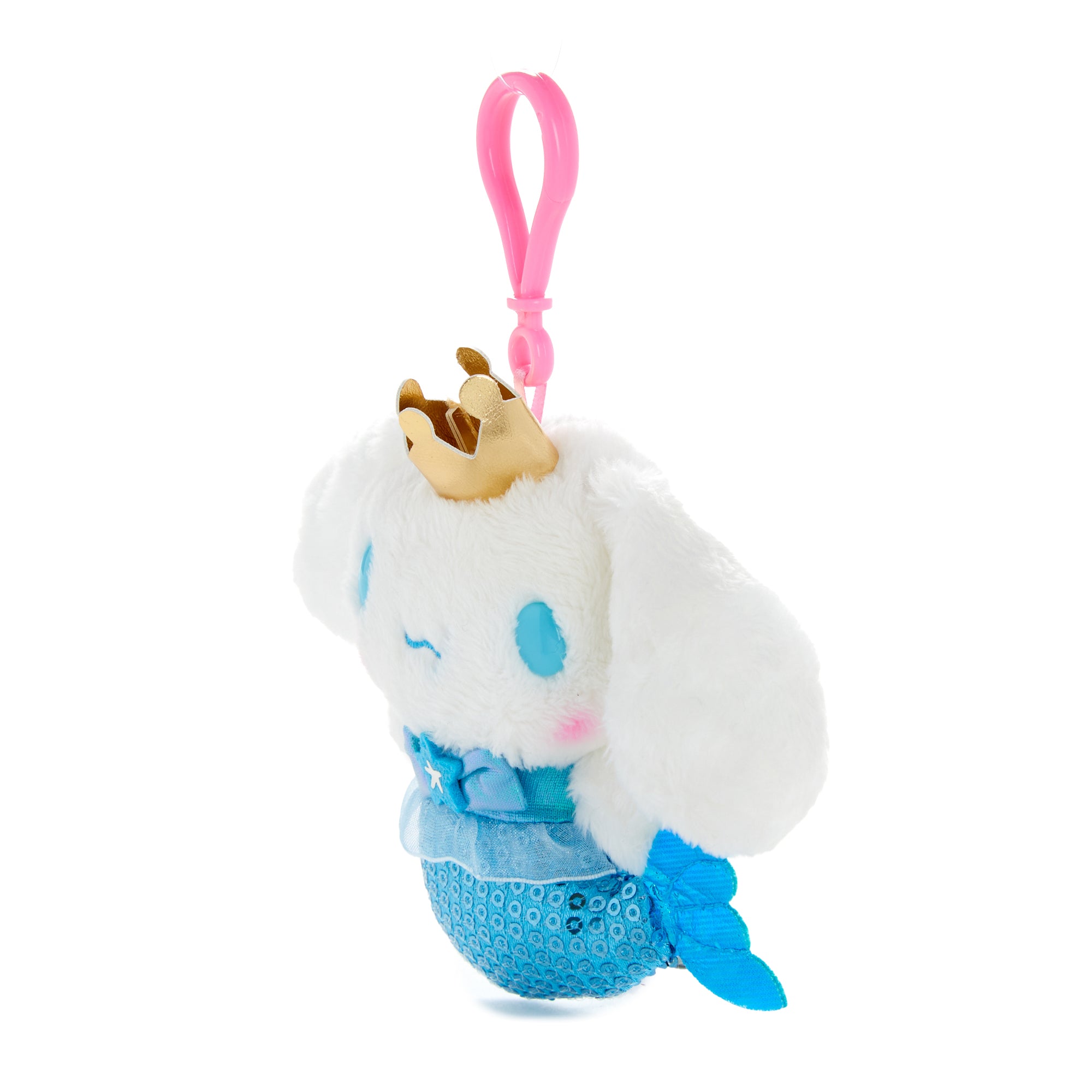 Cinnamoroll Plush Mascot Clip (Mermaid Shimmer Series) - Image 2