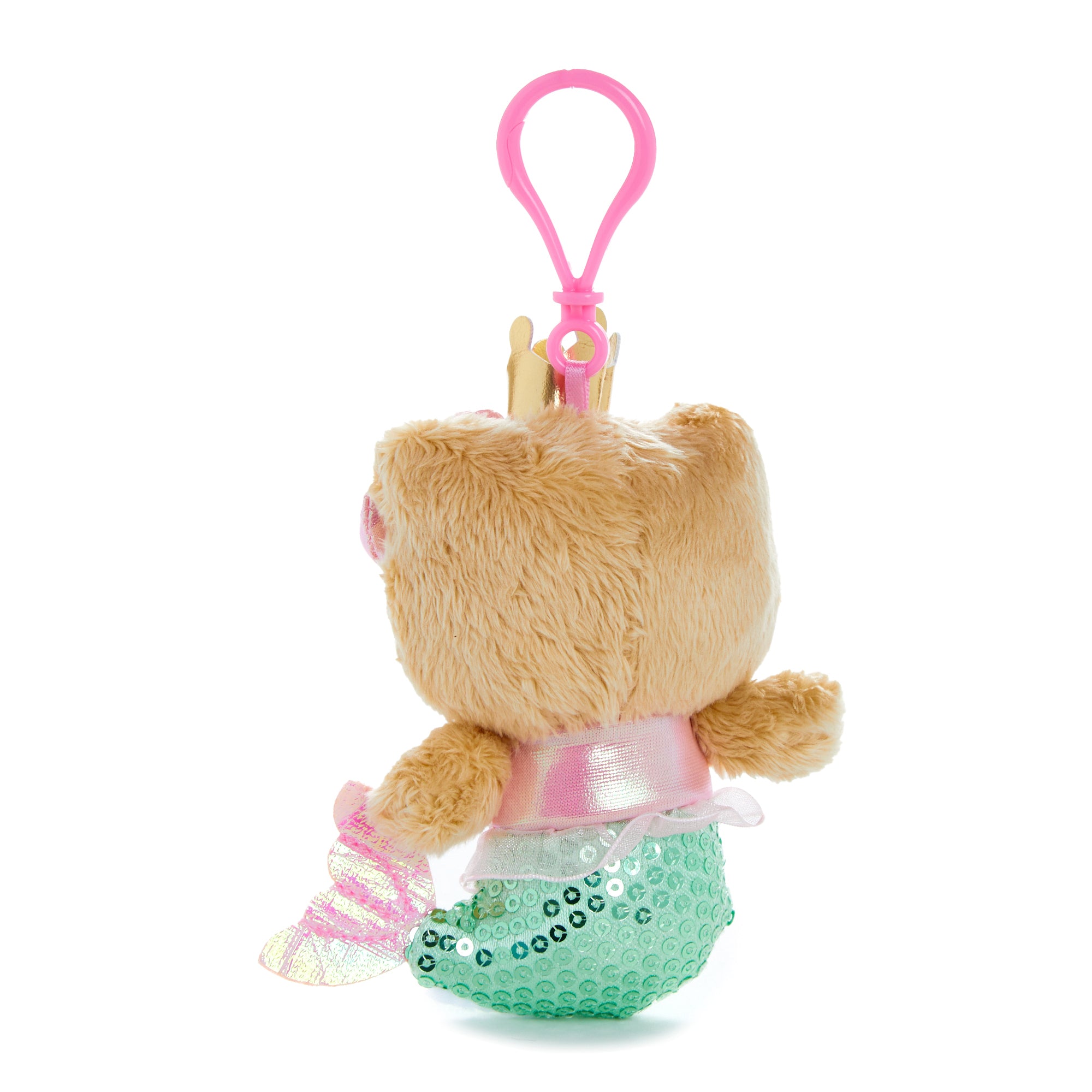 Hello Kitty Sun-Tanned Plush Mascot Clip (Mermaid Shimmer Series) - Image 4