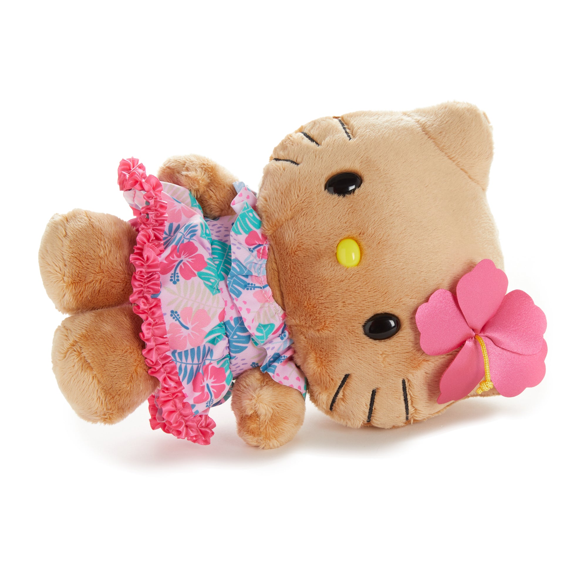 Hello Kitty 8 Tan Plush (Island Hibiscus Series) - Image 4