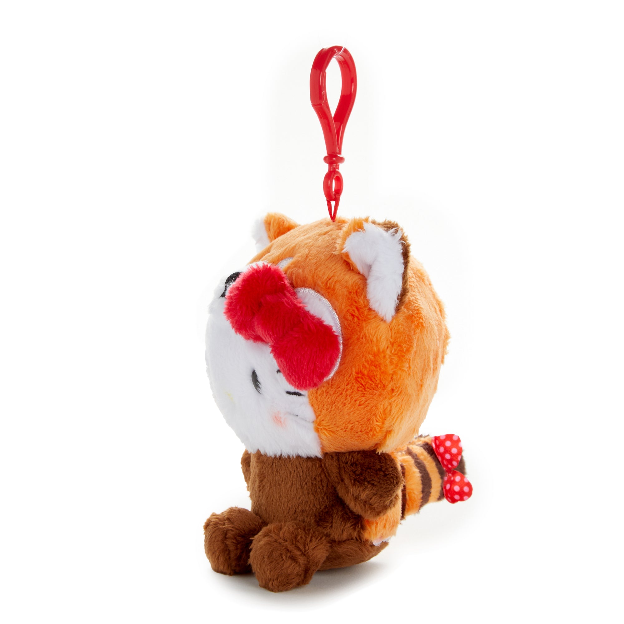 Hello Kitty Red Panda Plush Mascot Clip (Zoo Series) - Image 3
