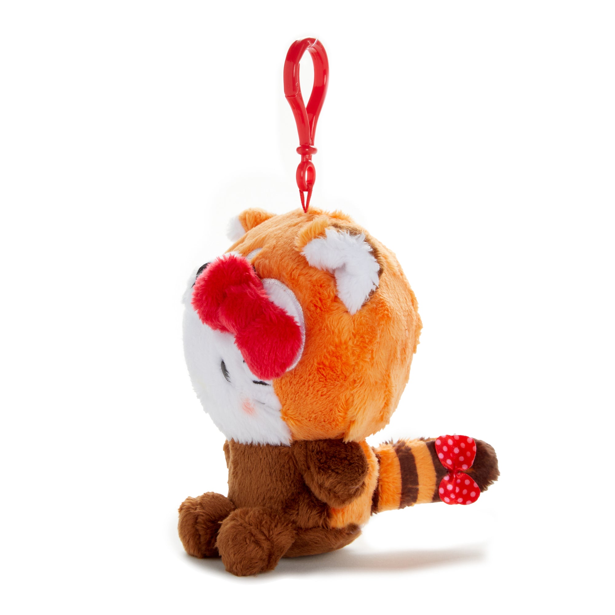 Hello Kitty Red Panda Plush Mascot Clip (Zoo Series) - Image 4