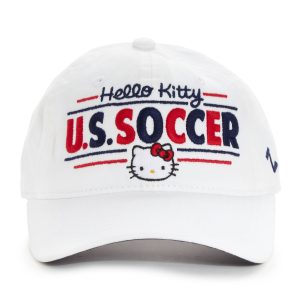 Hello Kitty x USWNT Logo Cap (White)