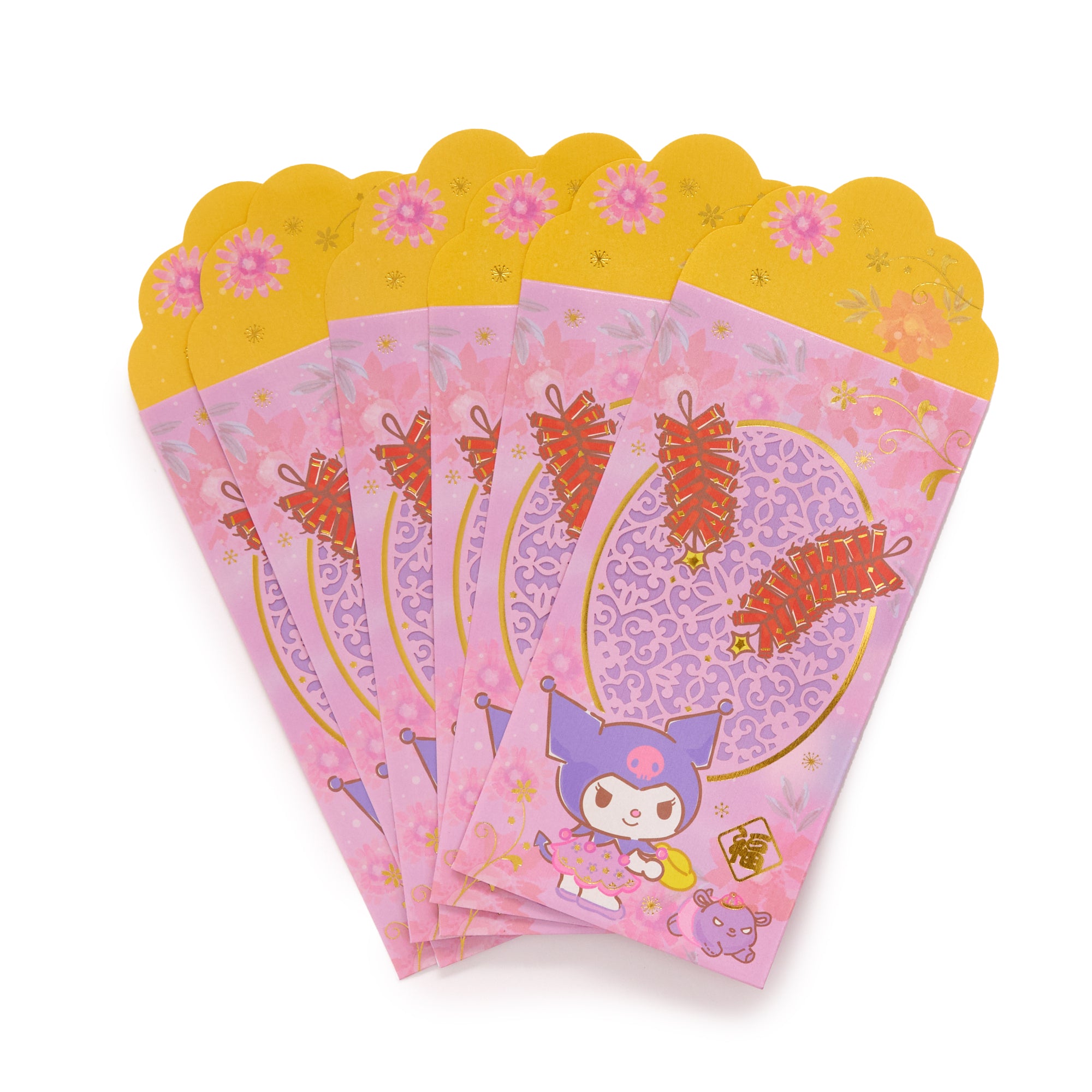 Kuromi 6-pc Laser-Cut Enclosure Envelopes - Image 2